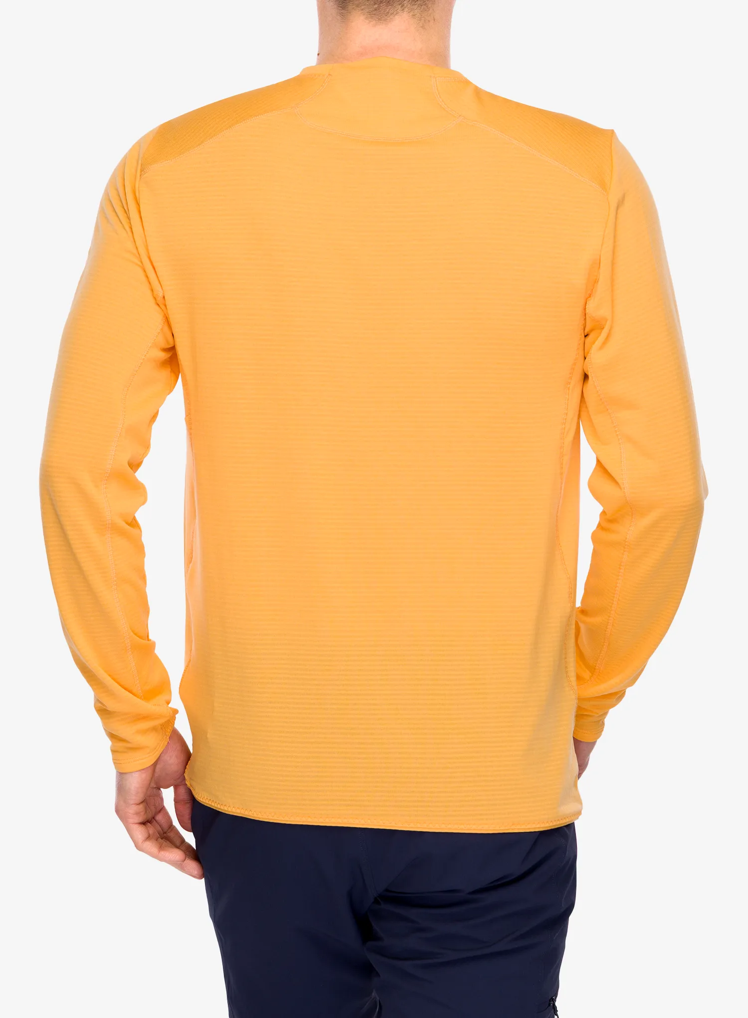 Mikina bez kapuce Peak Performance Freelight Polartec Grid - blazing orange