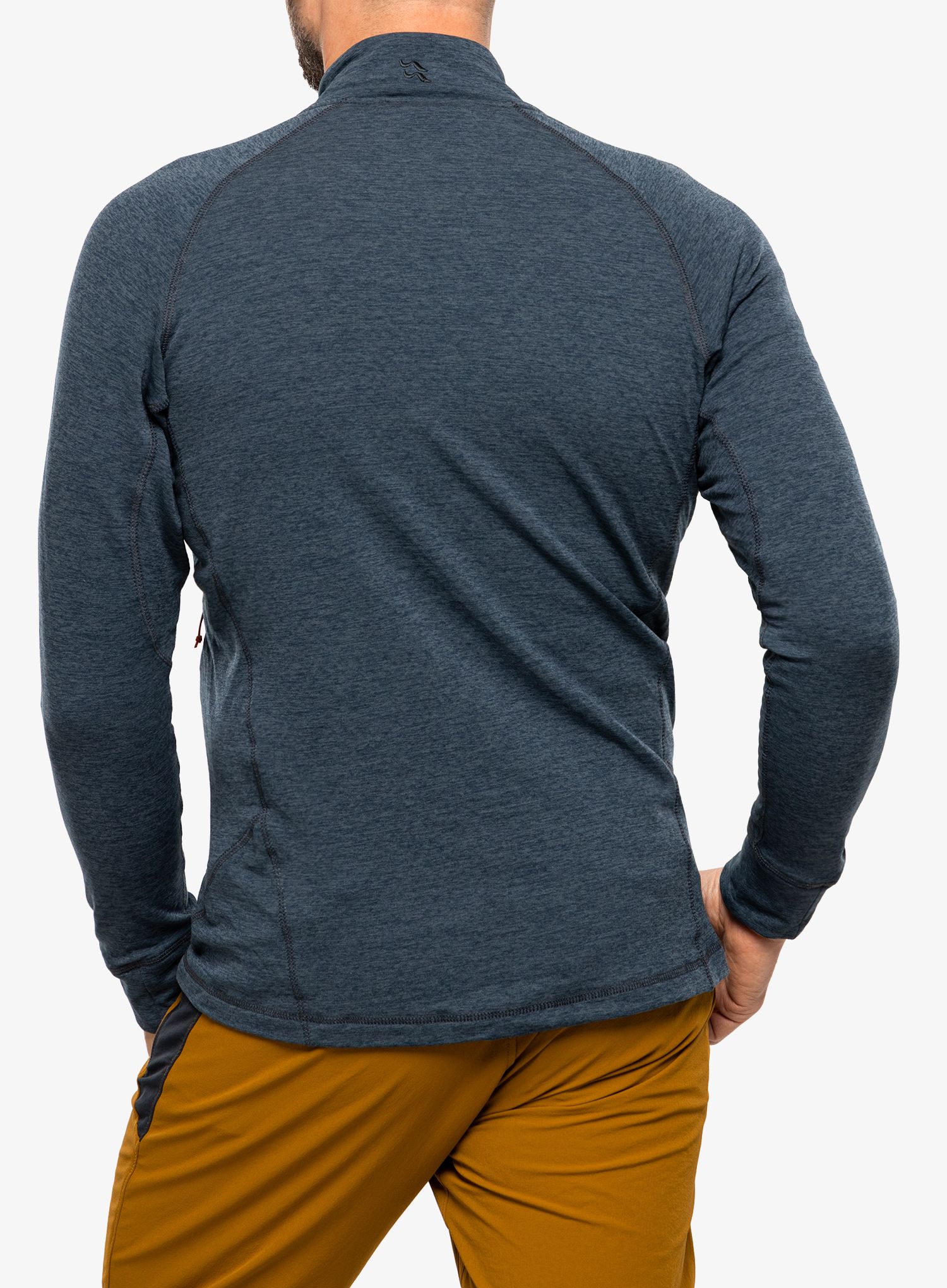 Mikina bez kapuce Rab Nexus Jacket  - steel