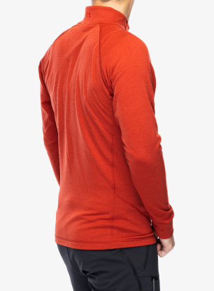 Mikina bez kapuce Rab Nexus Jacket - tuscan red