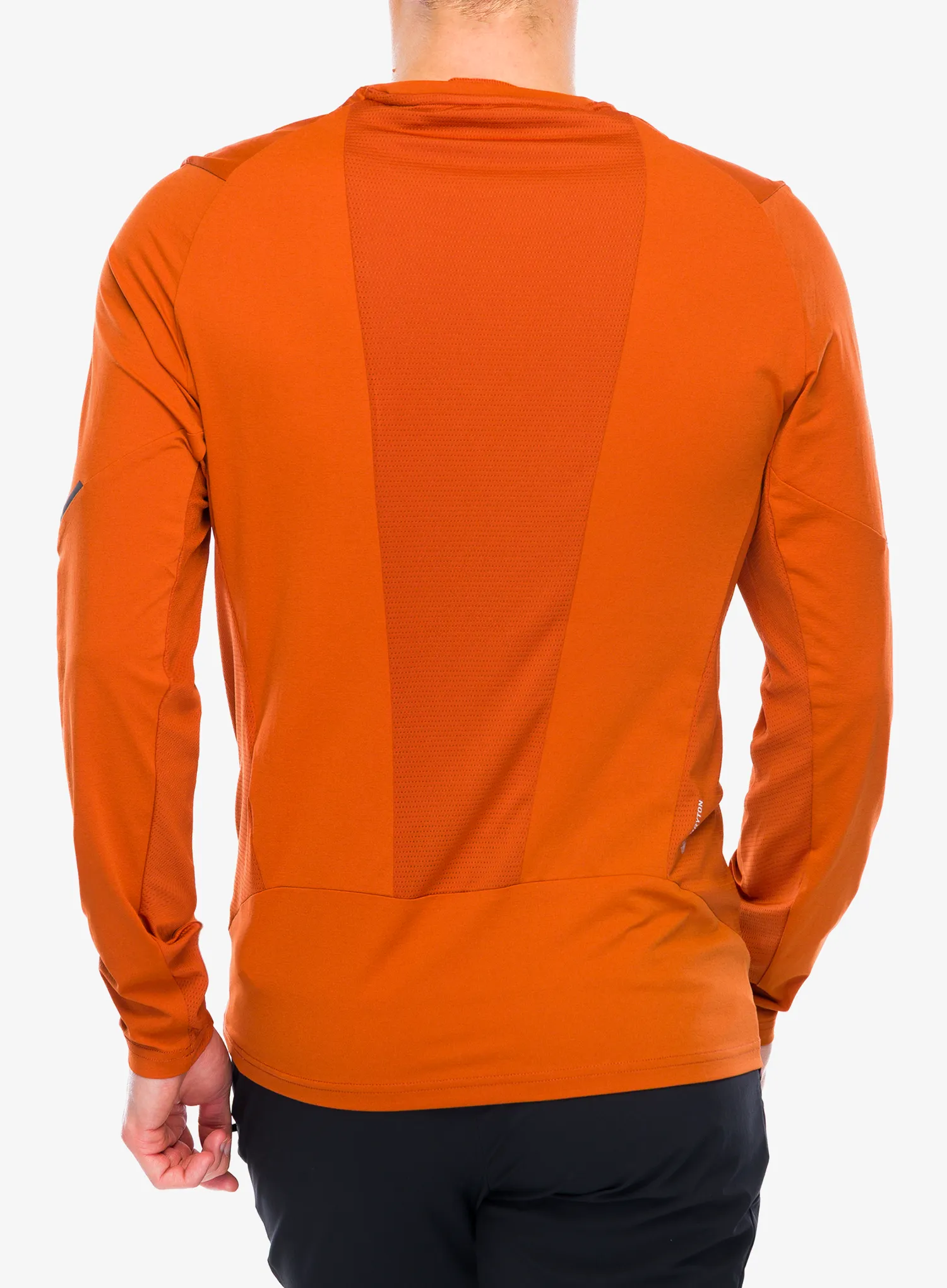 Mikina bez kapuce Salewa Pedroc Dry L/S Tee - bombay brown
