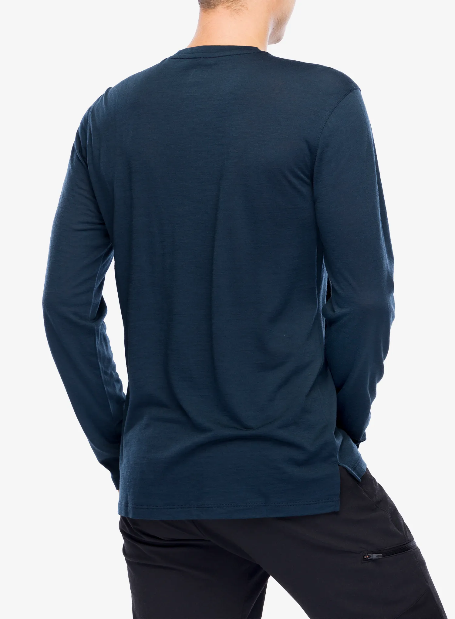 Mikina bez kapuce Super.natural 2 Pitch Ls - blueberry/various