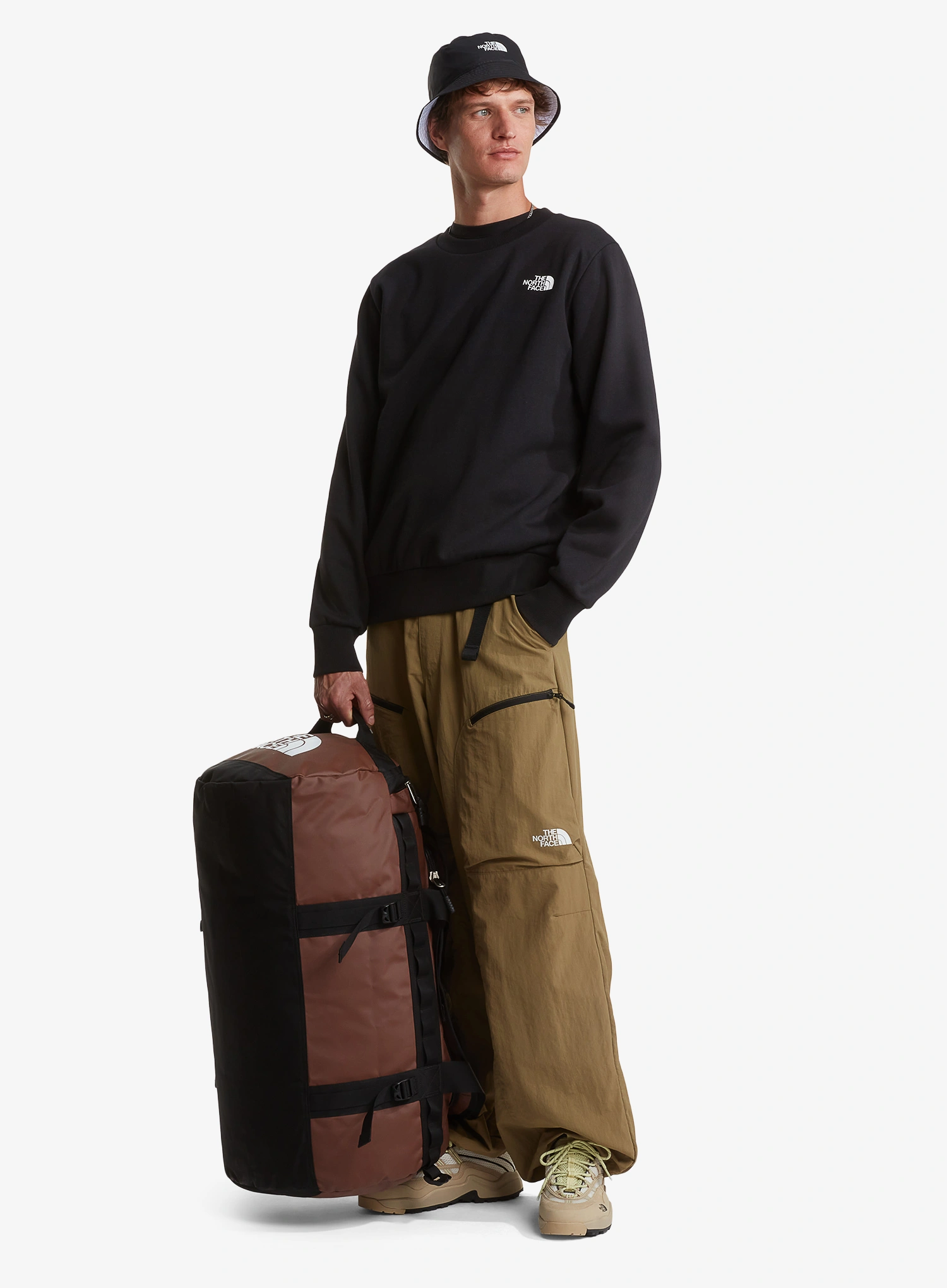 Mikina bez kapuce The North Face Simple Dome Crew - tnf black