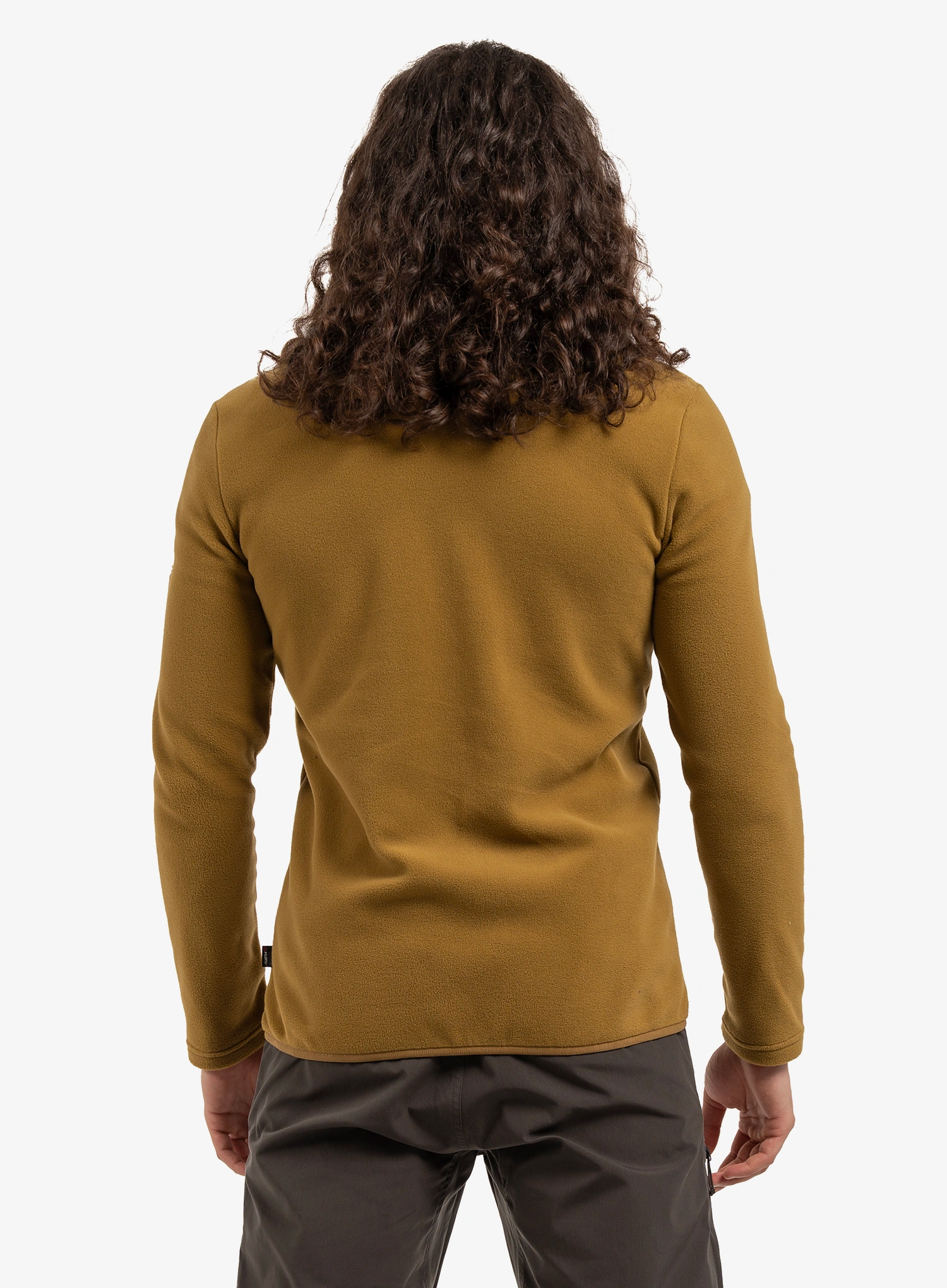 Mikina bez kapuce Turbat Classic Fleece - plantation olive