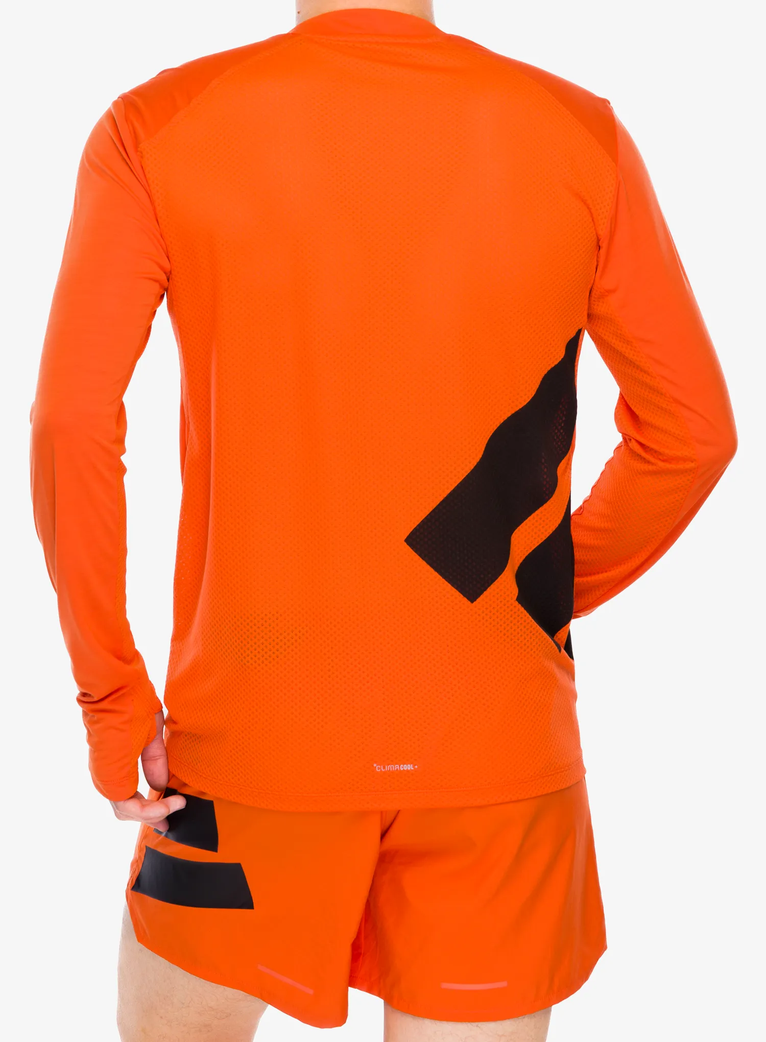 Mikina na běhání adidas TERREX Xperior Climacool+ Long Sleeve - semi impact orange
