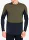 Mikina na běhání Norrona Senja Equaliser Lightweight Long Sleeve - olive night