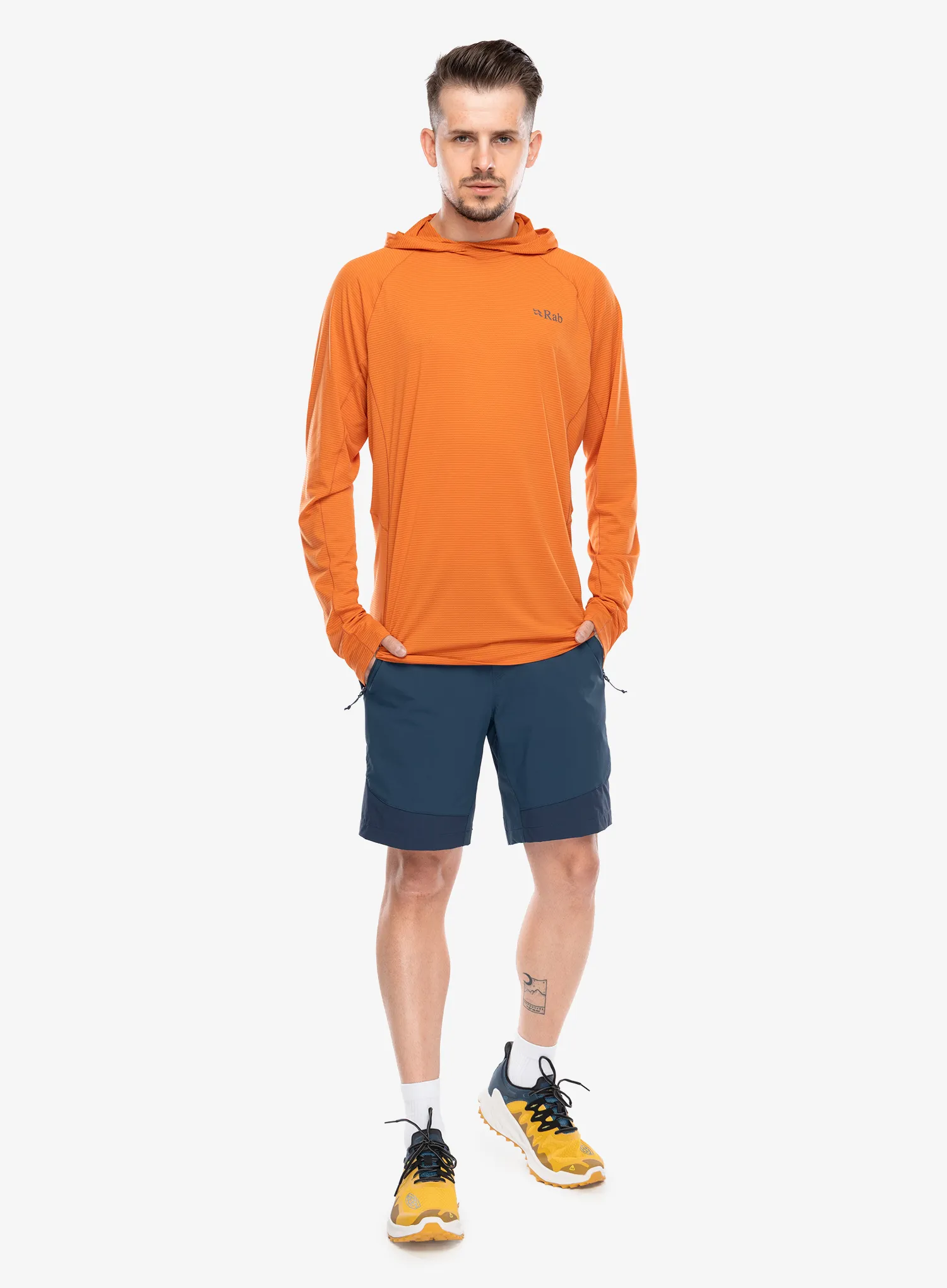 Mikina na běhání Rab Sonic Hoody - dark melba