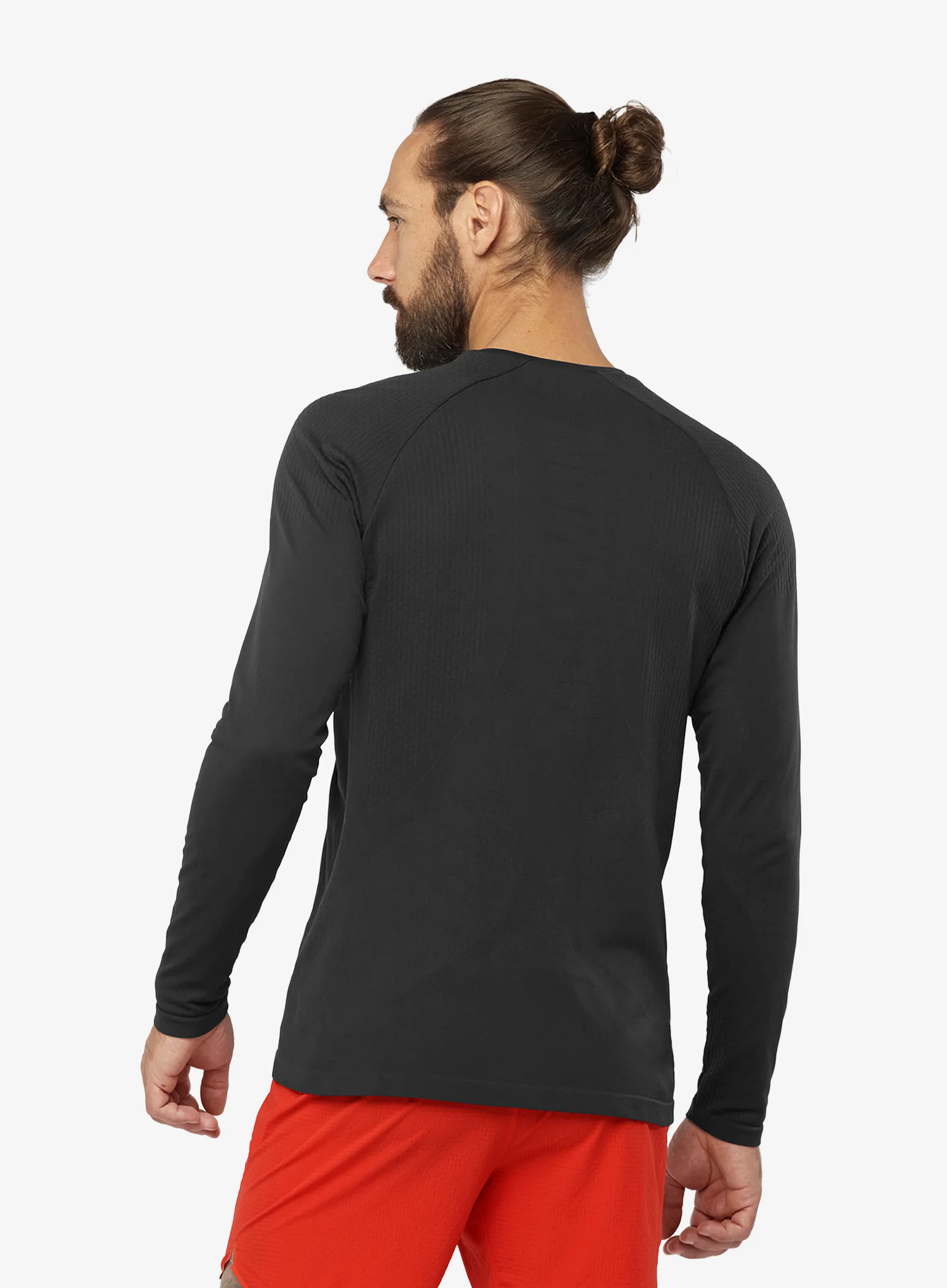 Běžecká mikina Salomon Sense LS Tee - deep black