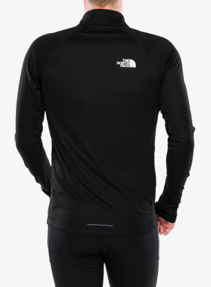 Mikina na běhání The North Face Sunriser 1/4 Zip - tnf black