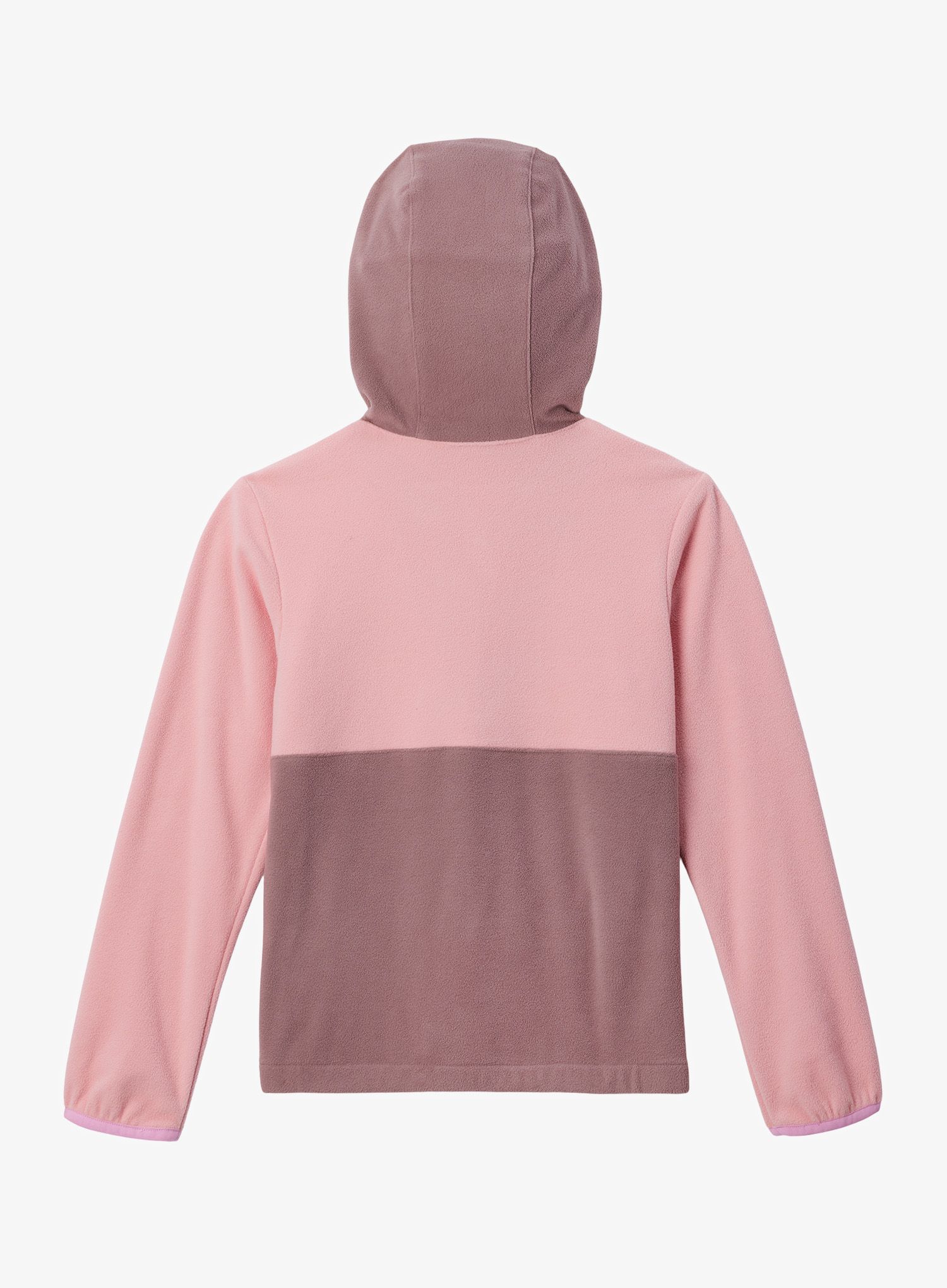 Chlapecká mikina Columbia Back Bowl Lite Half Zip Hoodie - salmon rose/fig/cosmos
