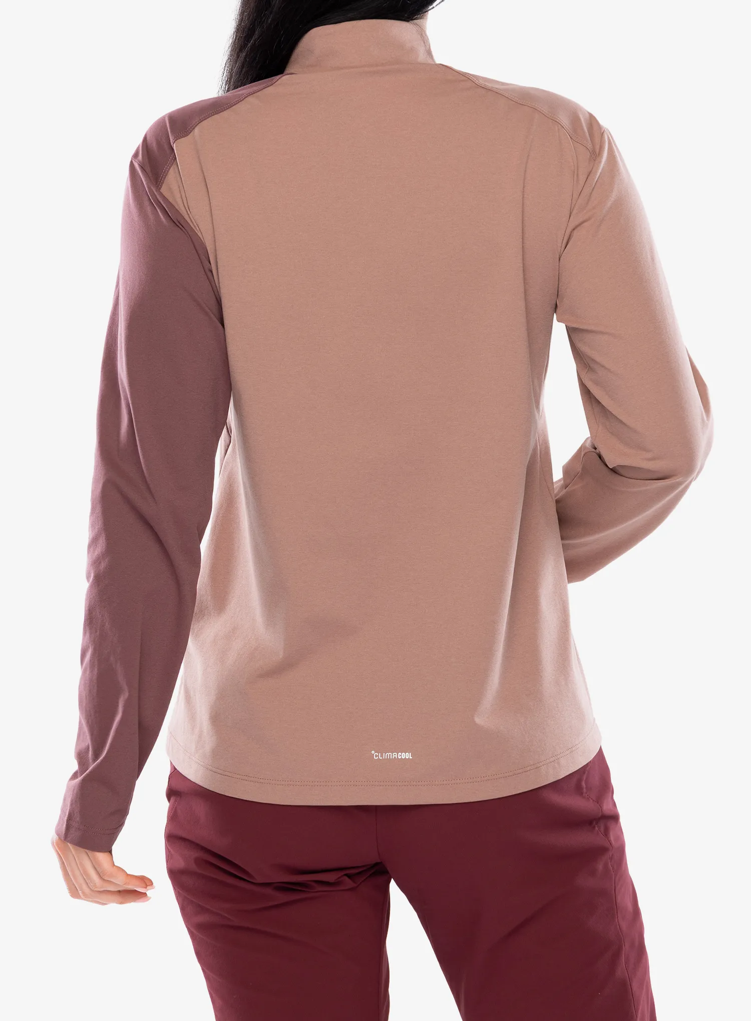 Dámská mikina adidas TERREX Multi Half Zip Longsleeve - warm clay