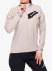 Dámská mikina adidas TERREX Techrock CLIMAWARM+ Wind Hooded Fleece Jacket - wonder taupe