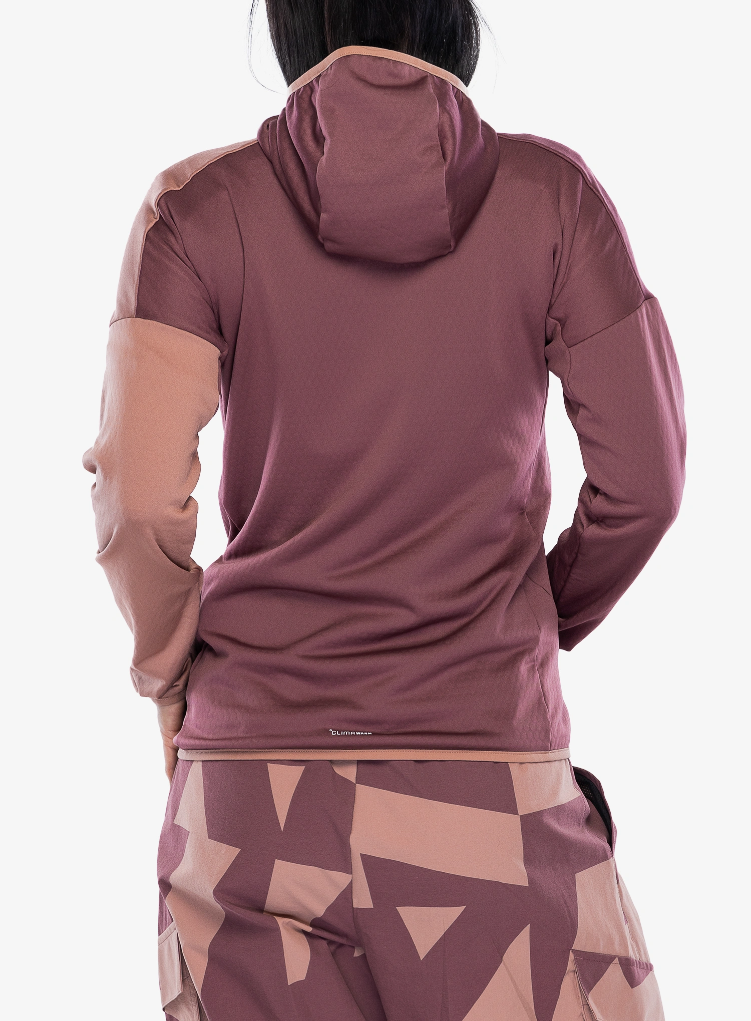 Dámská mikina adidas TERREX Xperior Light Fleece Hooded Jacket - quicri/warcla