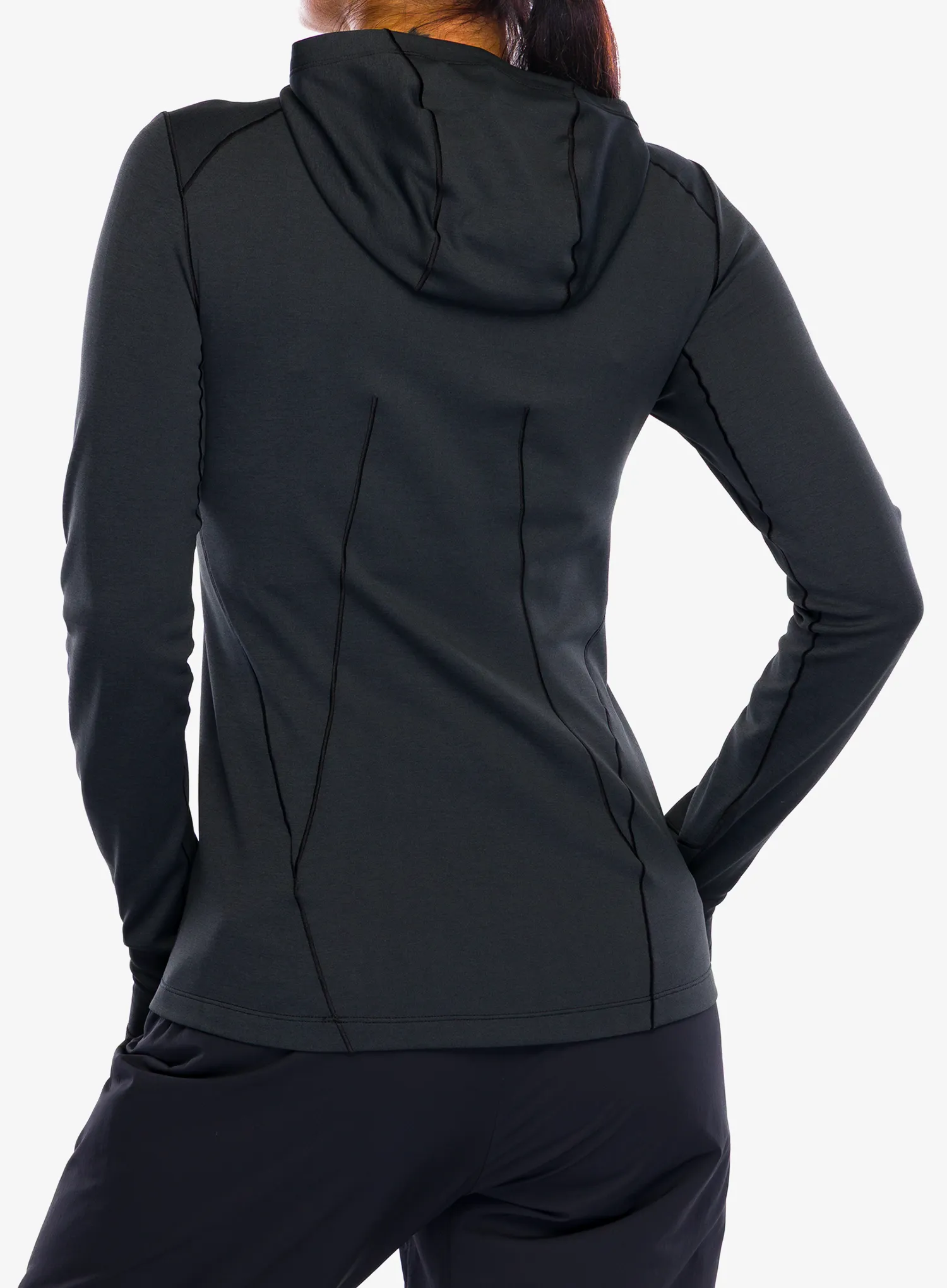 Dámská mikina Arcteryx Taema Thermal Hoody - black heather