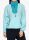 Dámská mikina bez kapuce Columbia Sequoia Grove Half Zip Fleece - spray/teal