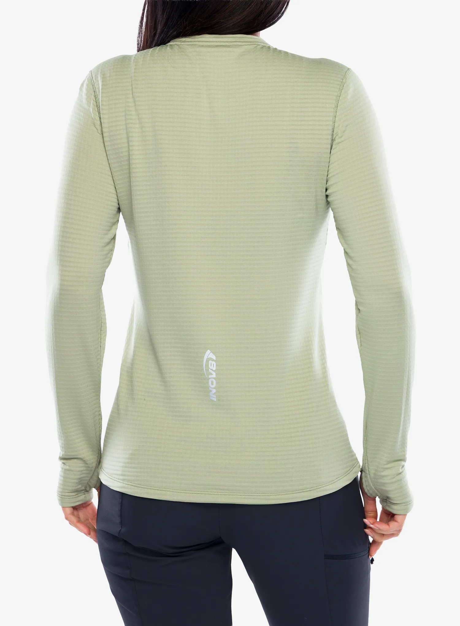 Dámská mikina bez kapuce Inov-8 Adventure Mid Crew - light green