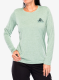 Dámská mikina bez kapuce Patagonia L/S Cap Cool Daily Graphic Shirt Lands - chouinard crest/green