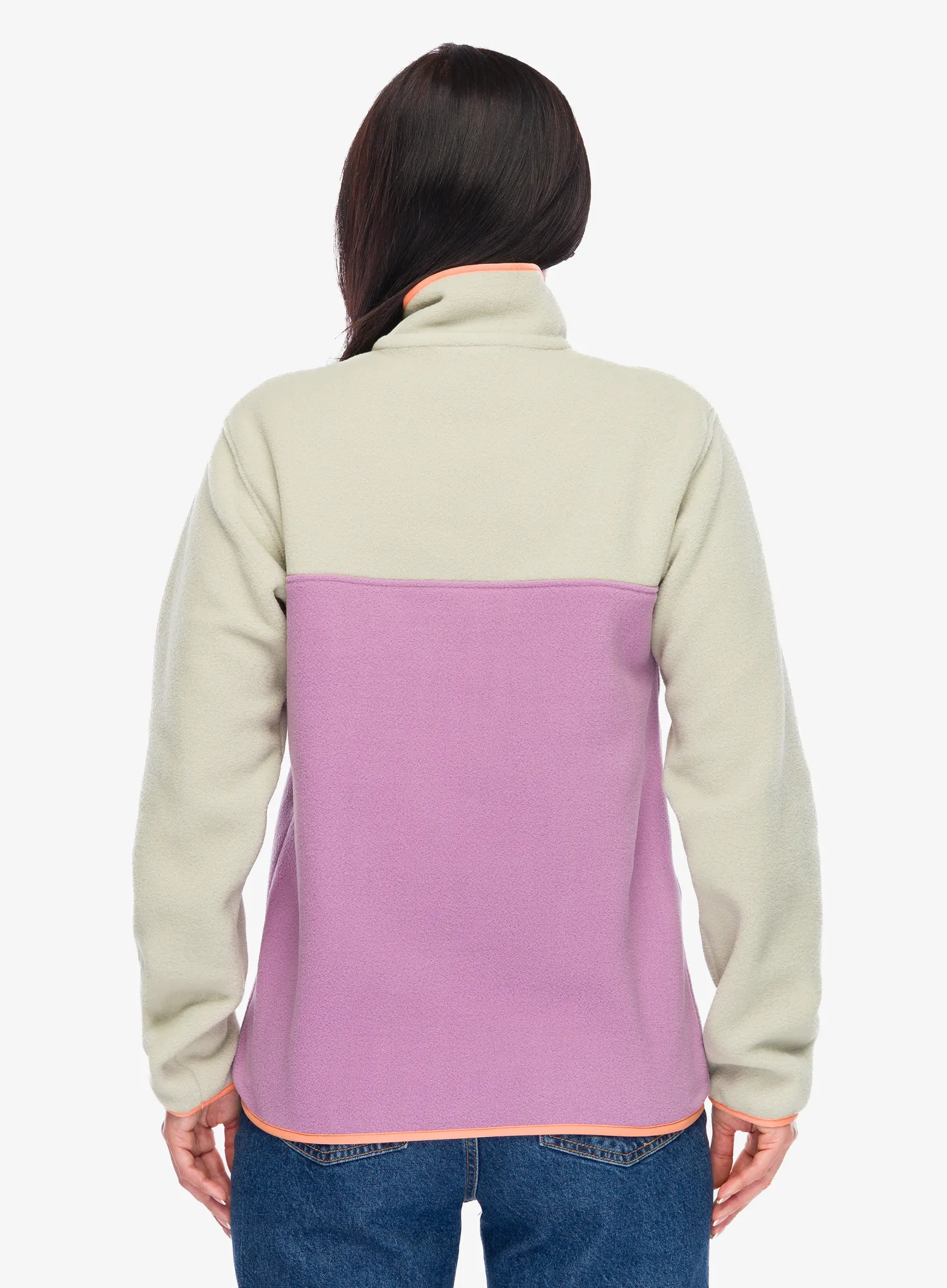 Dámská mikina bez kapuce Patagonia Lightweight Synch Snap-T Pullover - light violet