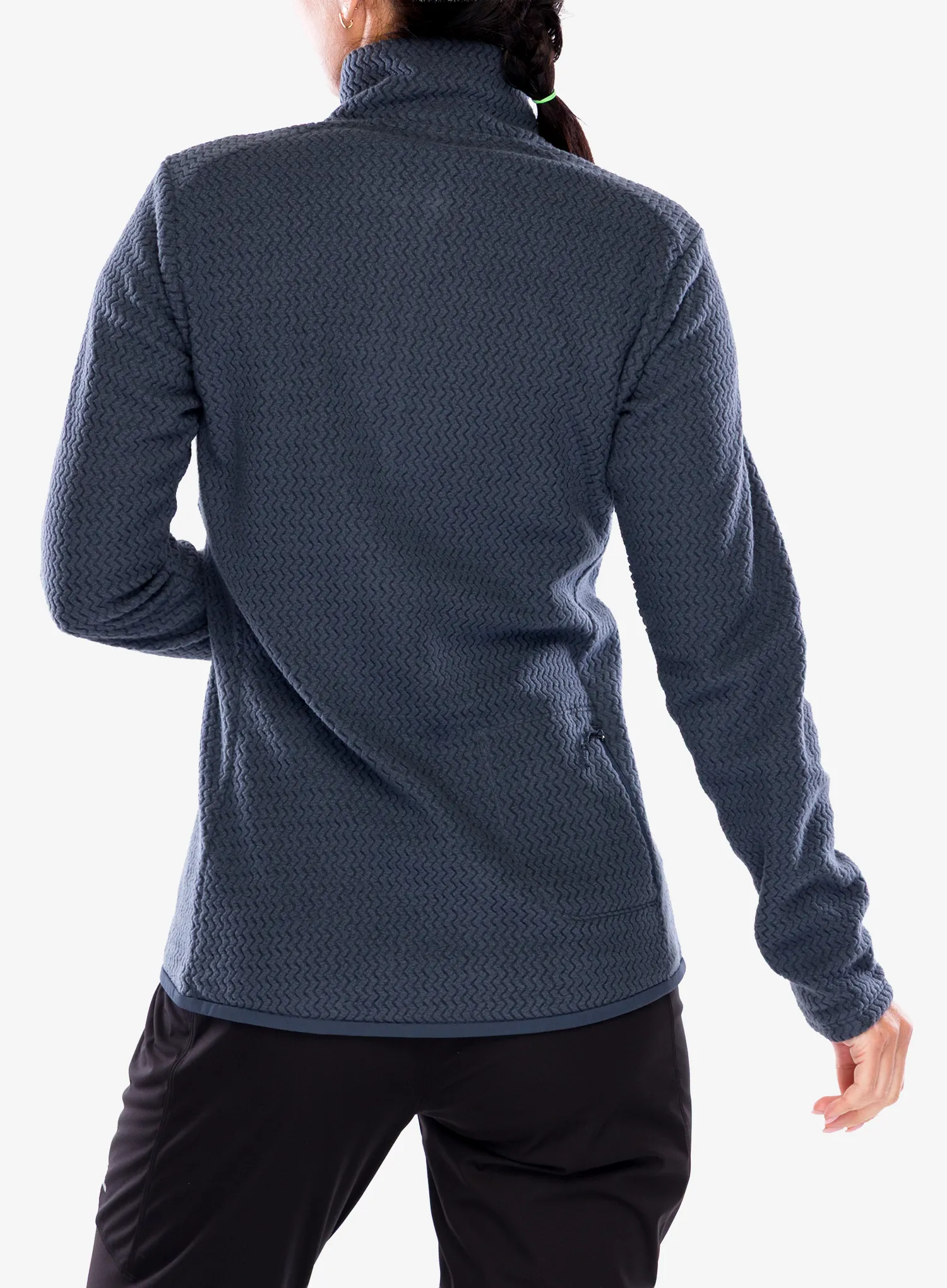 Dámská mikina bez kapuce Patagonia R1 Air Zip Neck - smolder blue