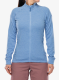 Dámská mikina bez kapuce Rab Nexus Jacket - bluebird