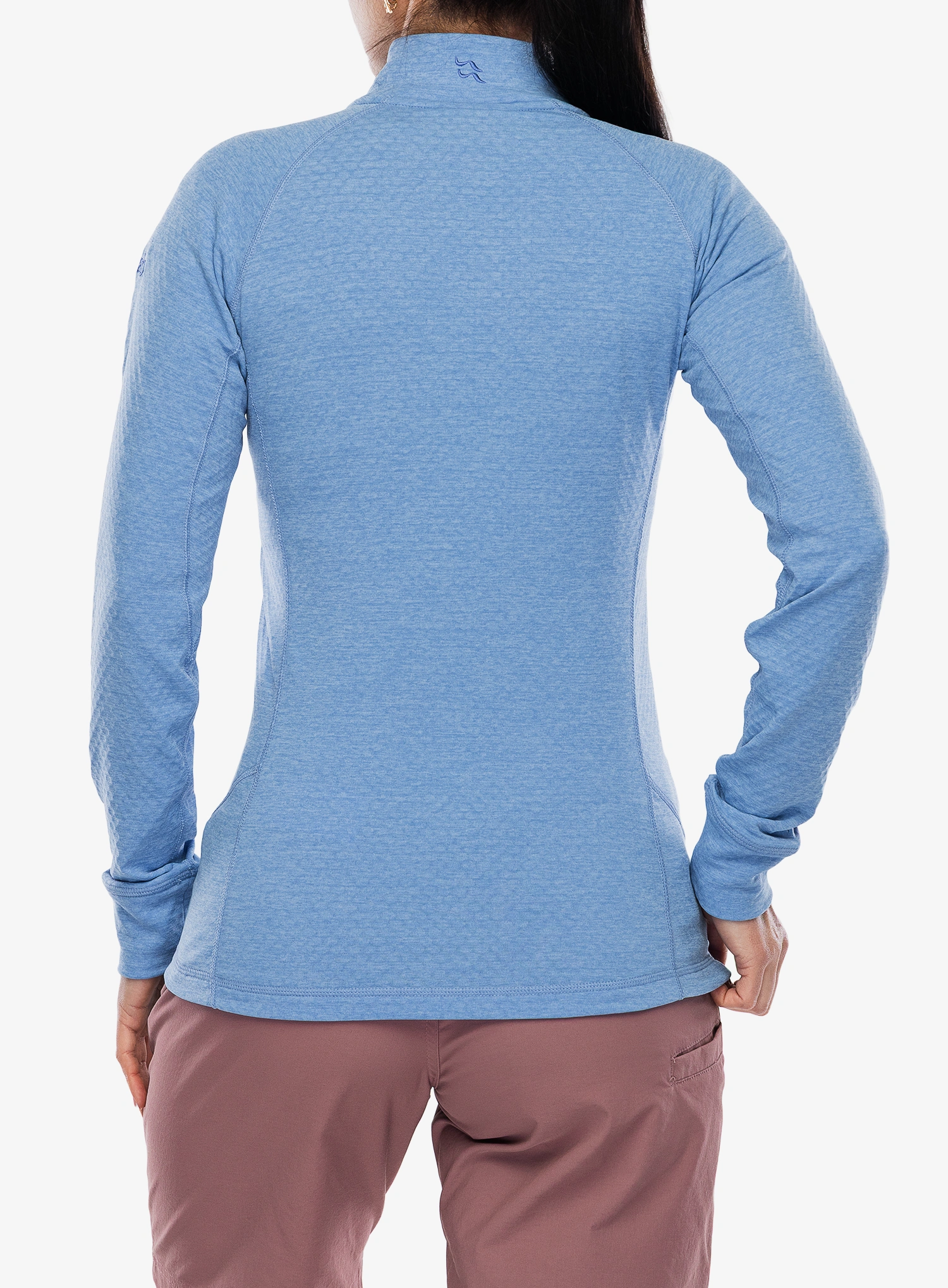 Dámská mikina bez kapuce Rab Nexus Jacket - bluebird