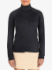 Dámská mikina bez kapuce Rossignol Mid Layer Full-Zip Thin Jacket - black/black