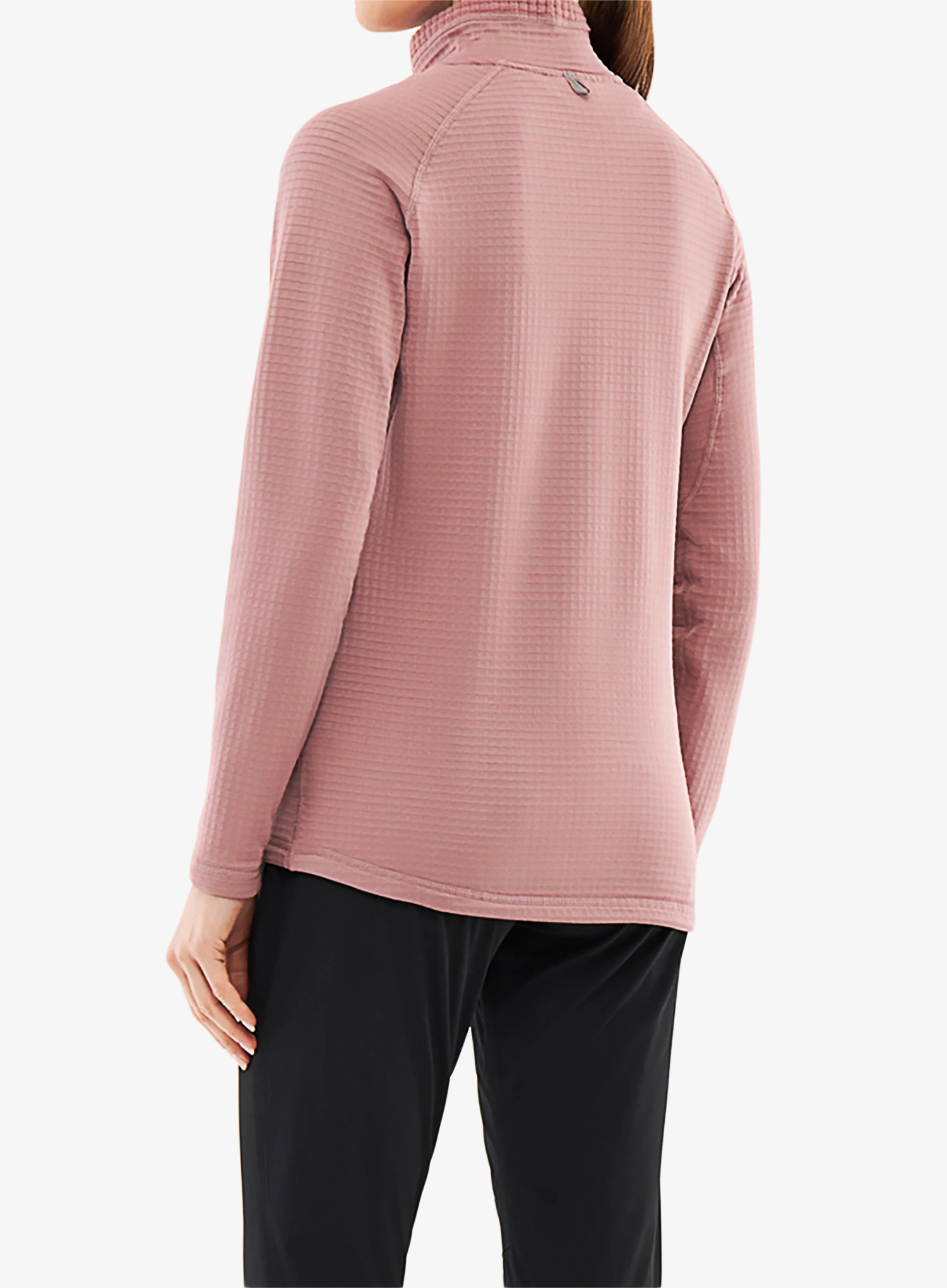 Dámská mikina bez kapuce Viking Midlayer Admont Full Zip - pink