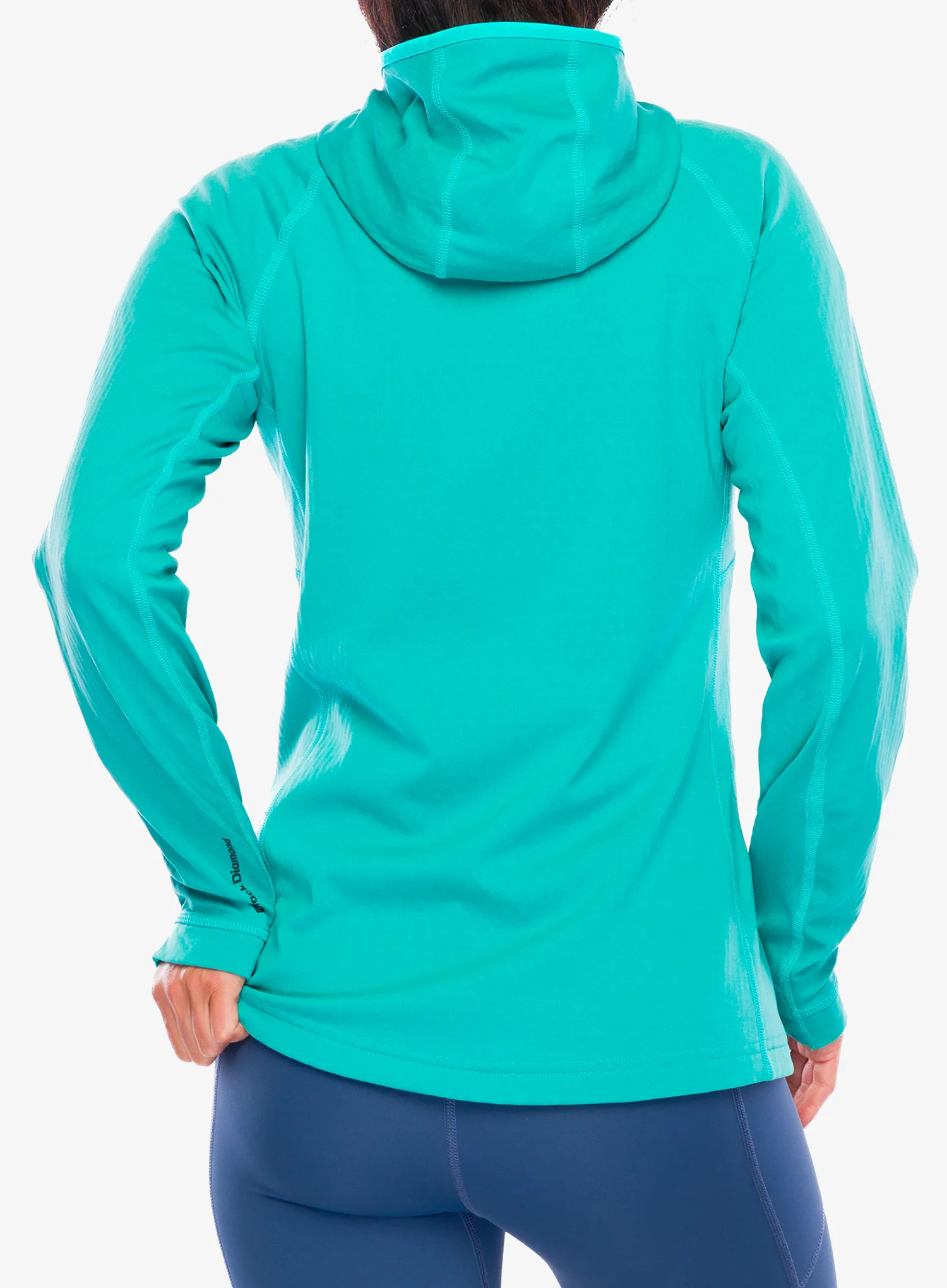 Mikina dámská Black Diamond Coefficient Fleece Hoody - dark patina