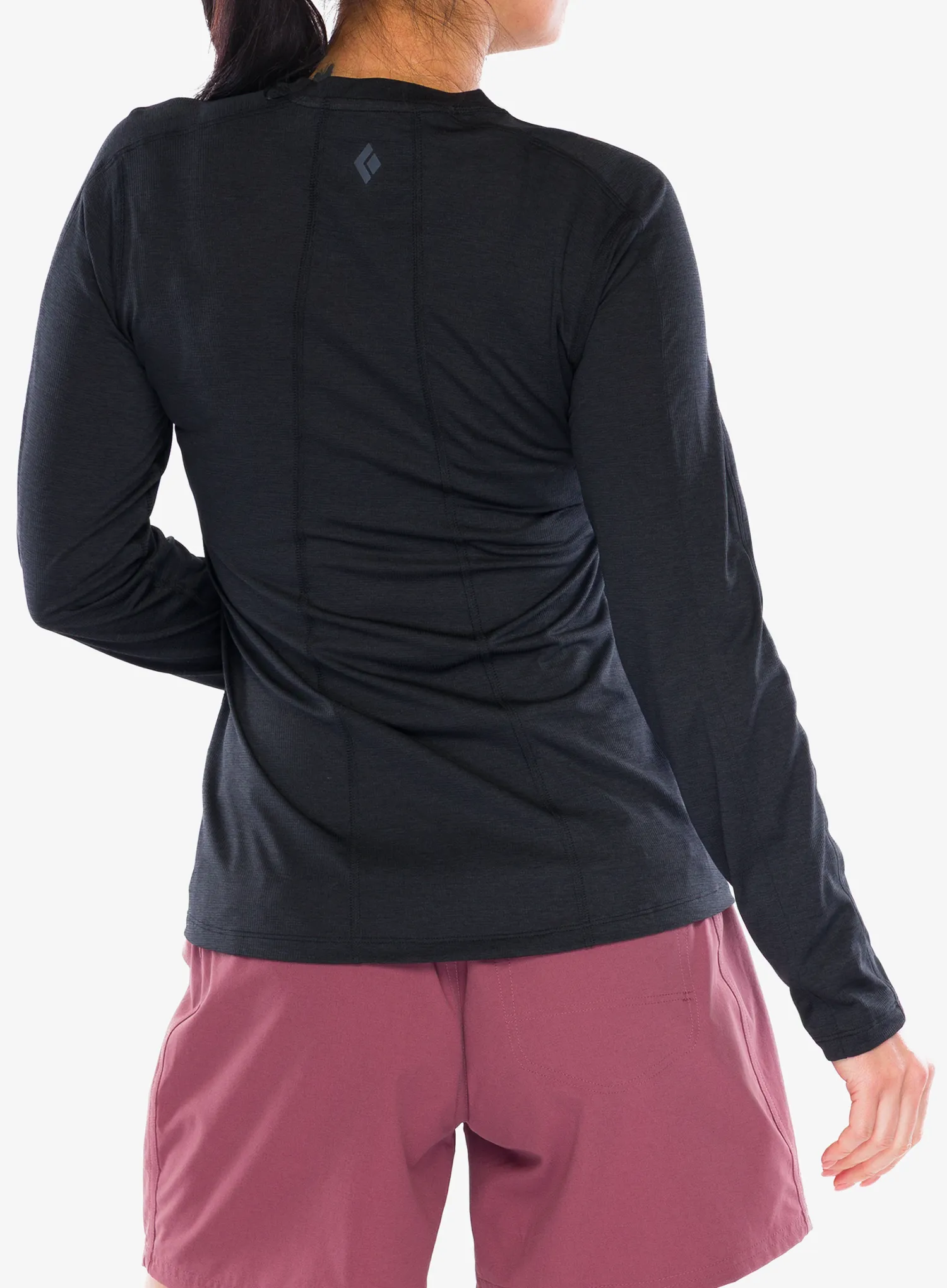 Dámská mikina Black Diamond Lightwire L/S Tee - black