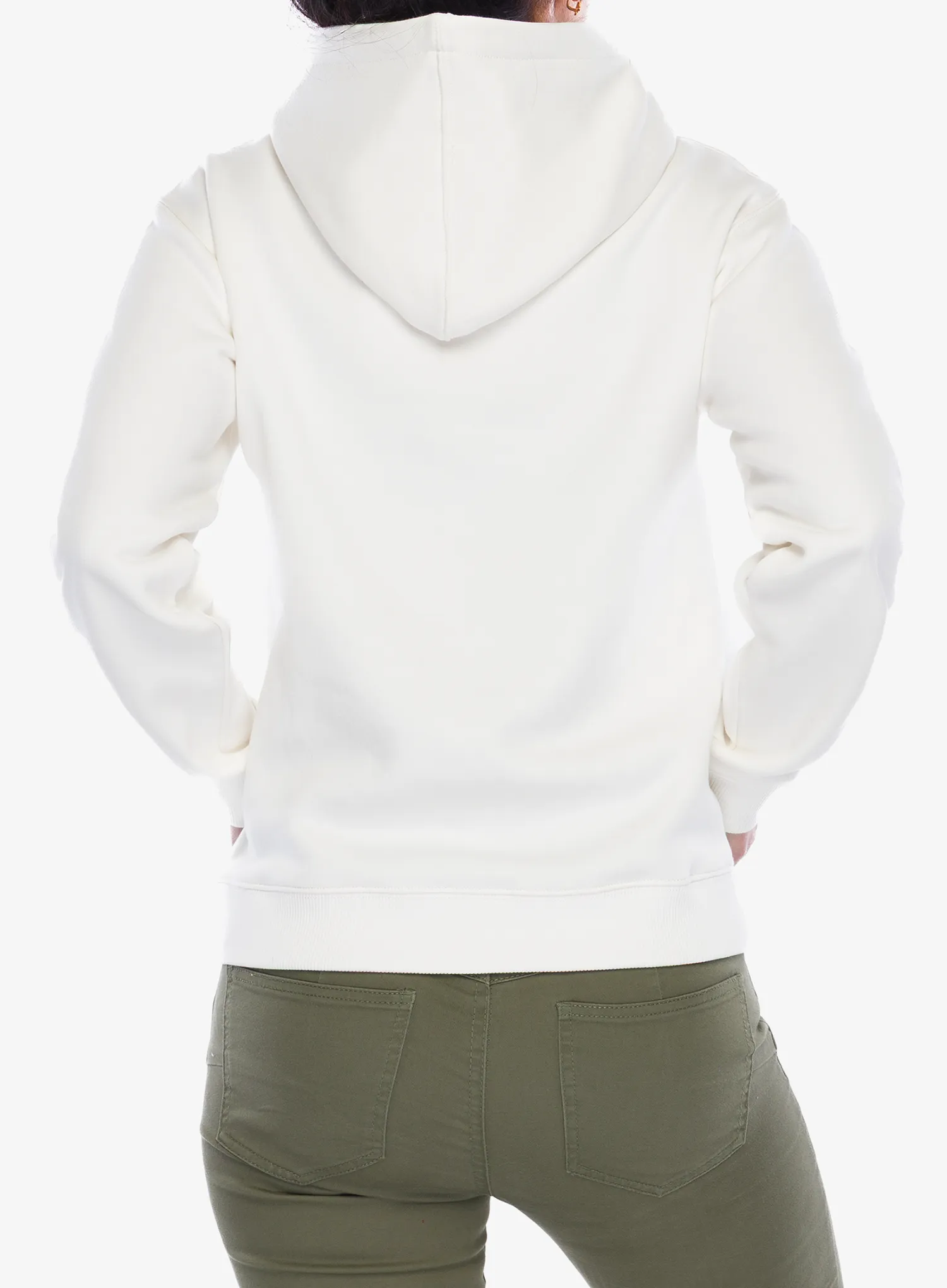 Dámská mikina Black Diamond Mini Stacked Pullover Hoody - off white