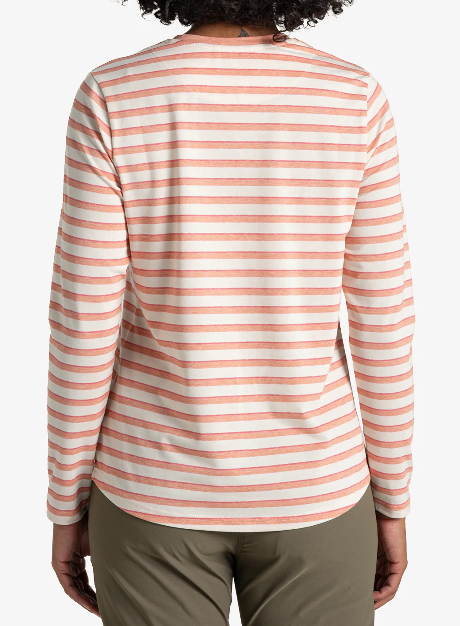 Dámská mikina Craghoppers NosiLife Akona LS Top - clay stripe