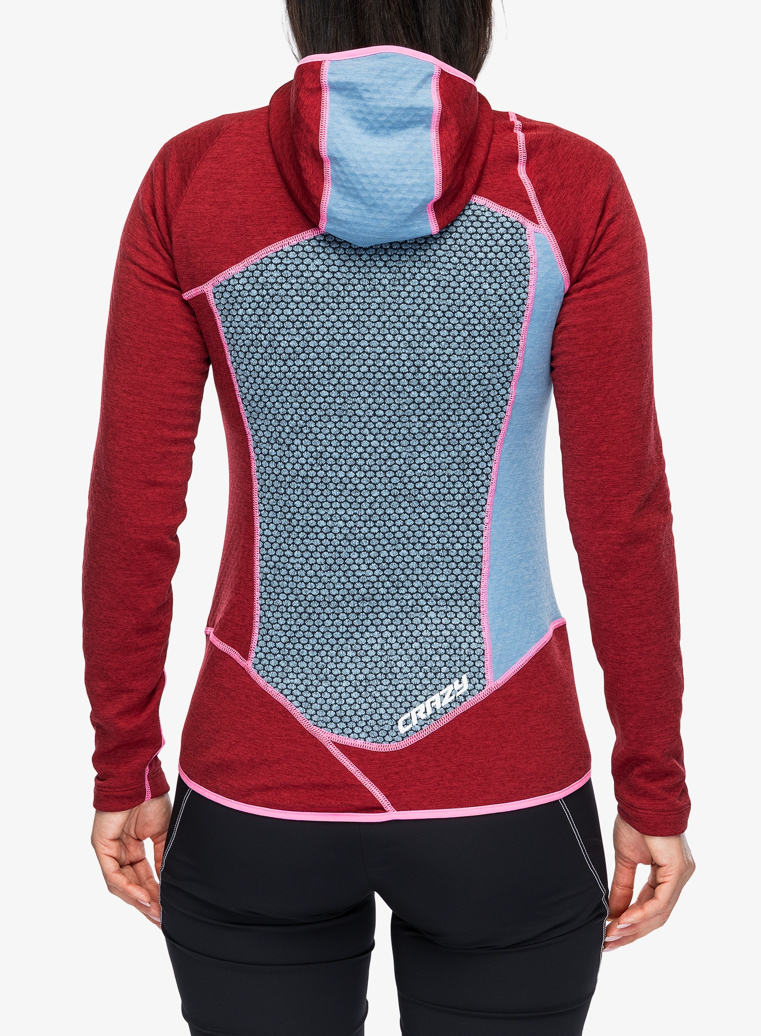 Dámská mikina Crazy Pull Ionic - blueberry/black