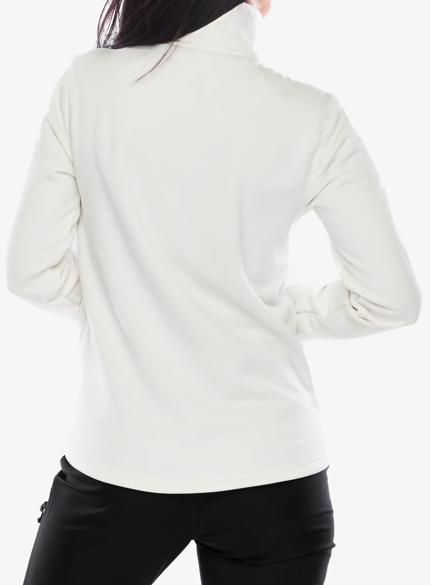 Dámská mikina Didriksons Leah Fullzip - white foam