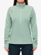 Dámská mikina Fjallraven Abisko Lite Fleece Half Zip - misty green