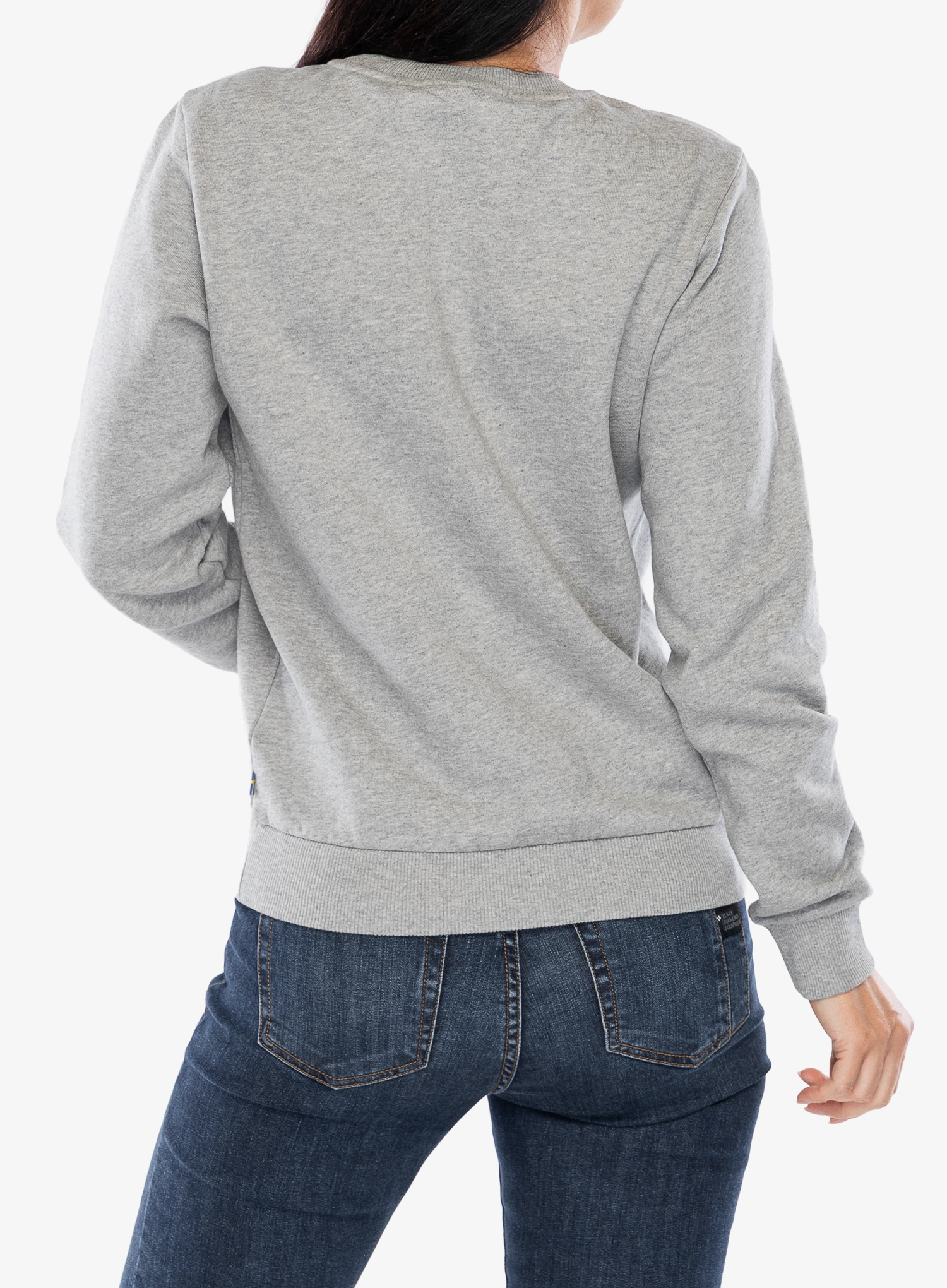 Dámská mikina Fjallraven Logo Sweater - grey melange