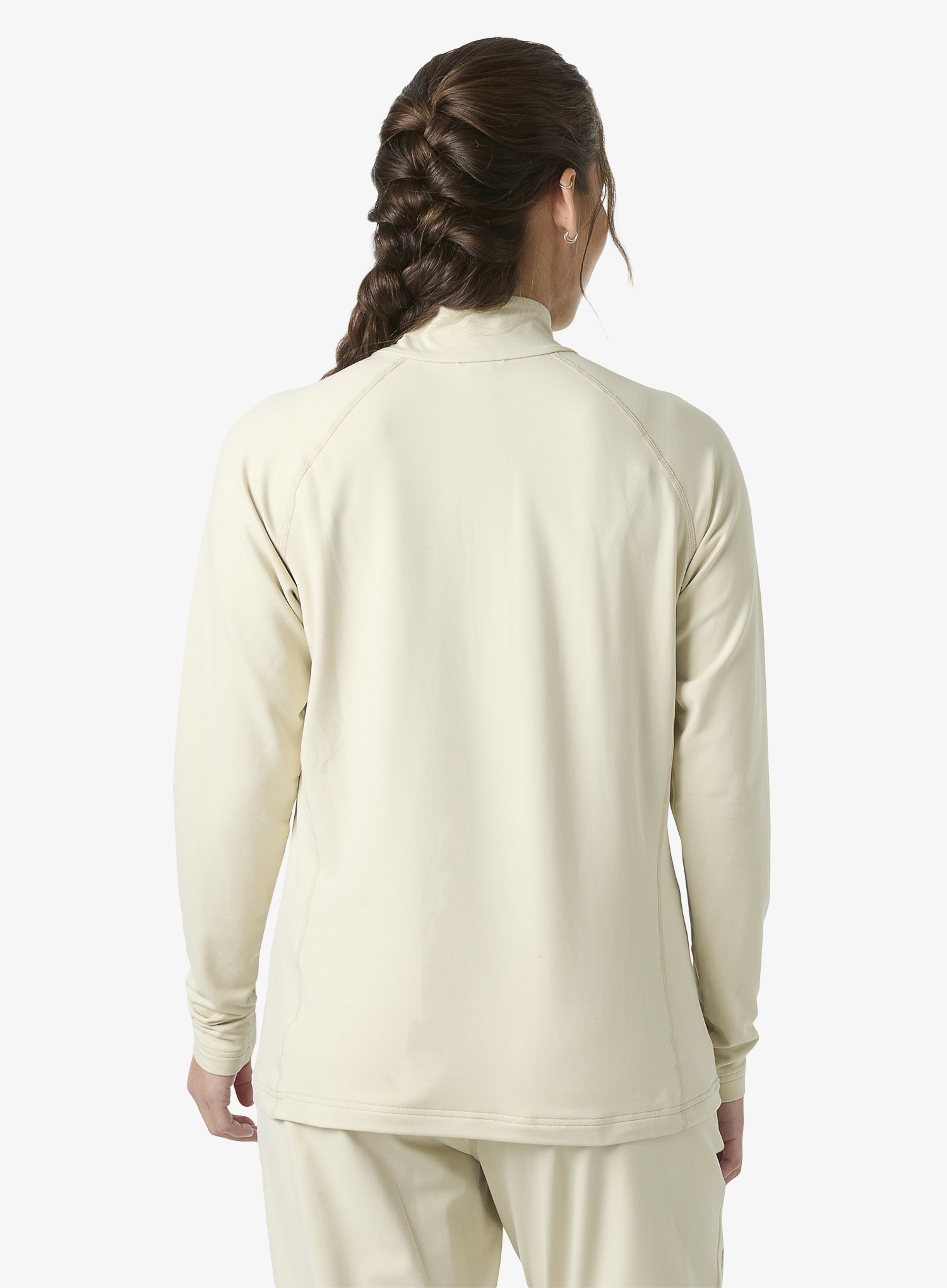 Dámská mikina Helly Hansen Tyri Knit 1/2 Zip - cream melange