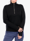 Dámská mikina Icebreaker Anniversary Original LS Half Zip - black