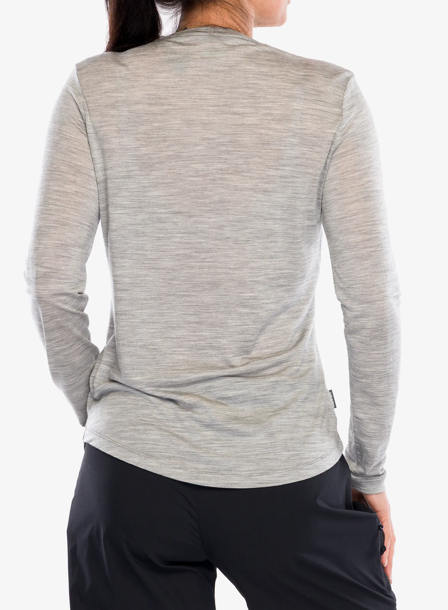 Dámská mikina Icebreaker Merino 125 Cool-Lite Sphere III LS Tee - metro hthr