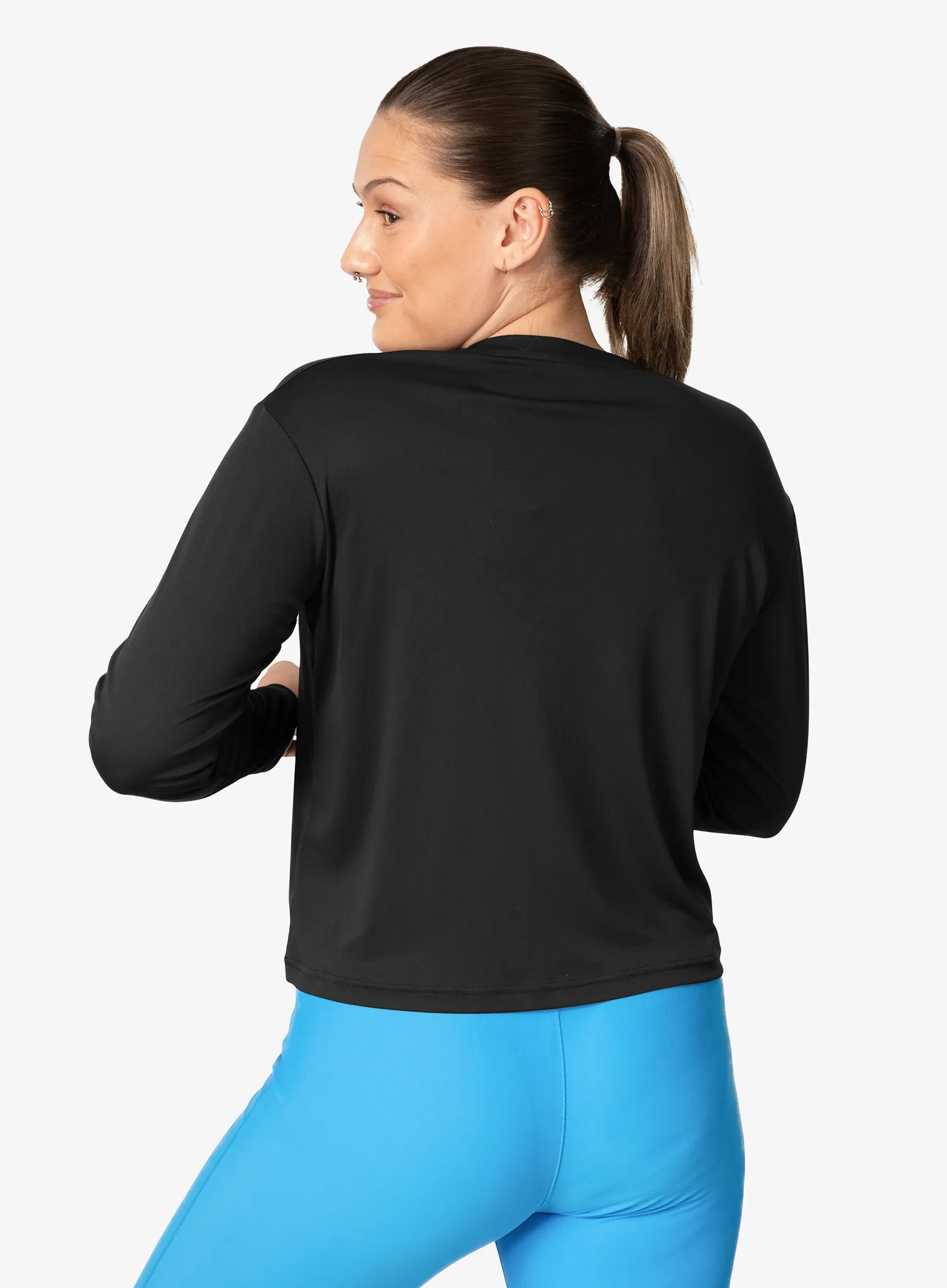 Dámská mikina Kari Traa Una Long Sleeve - black