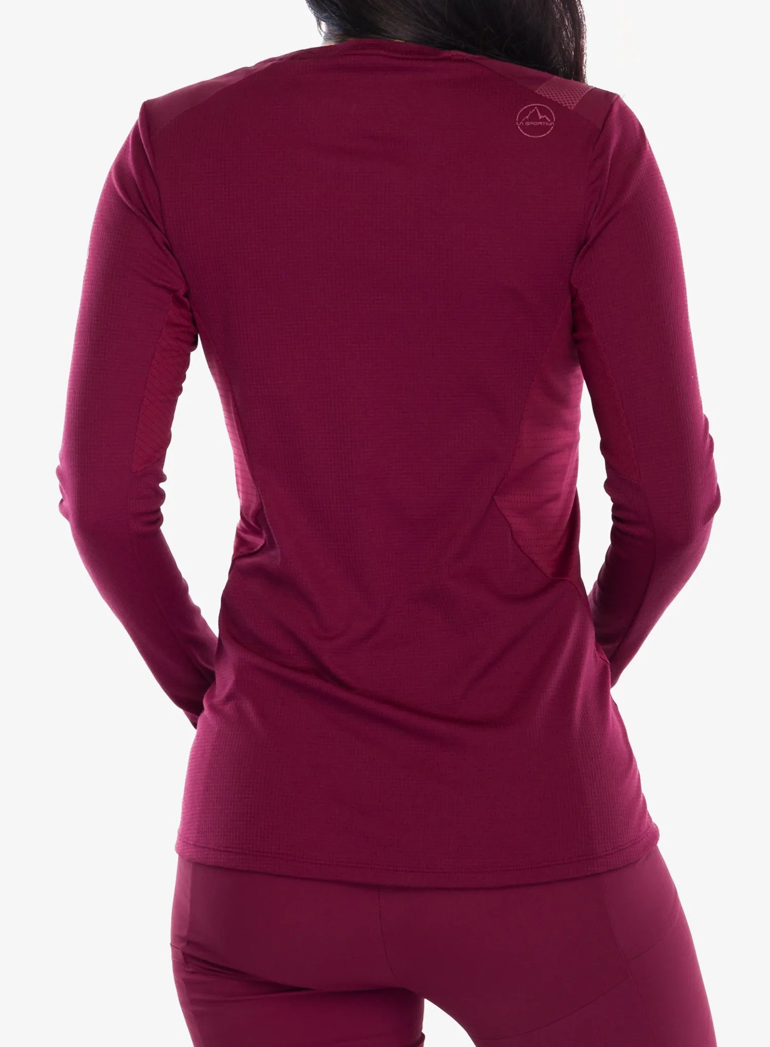 Dámská mikina La Sportiva Beyond Longsleeve - redwood/chalk