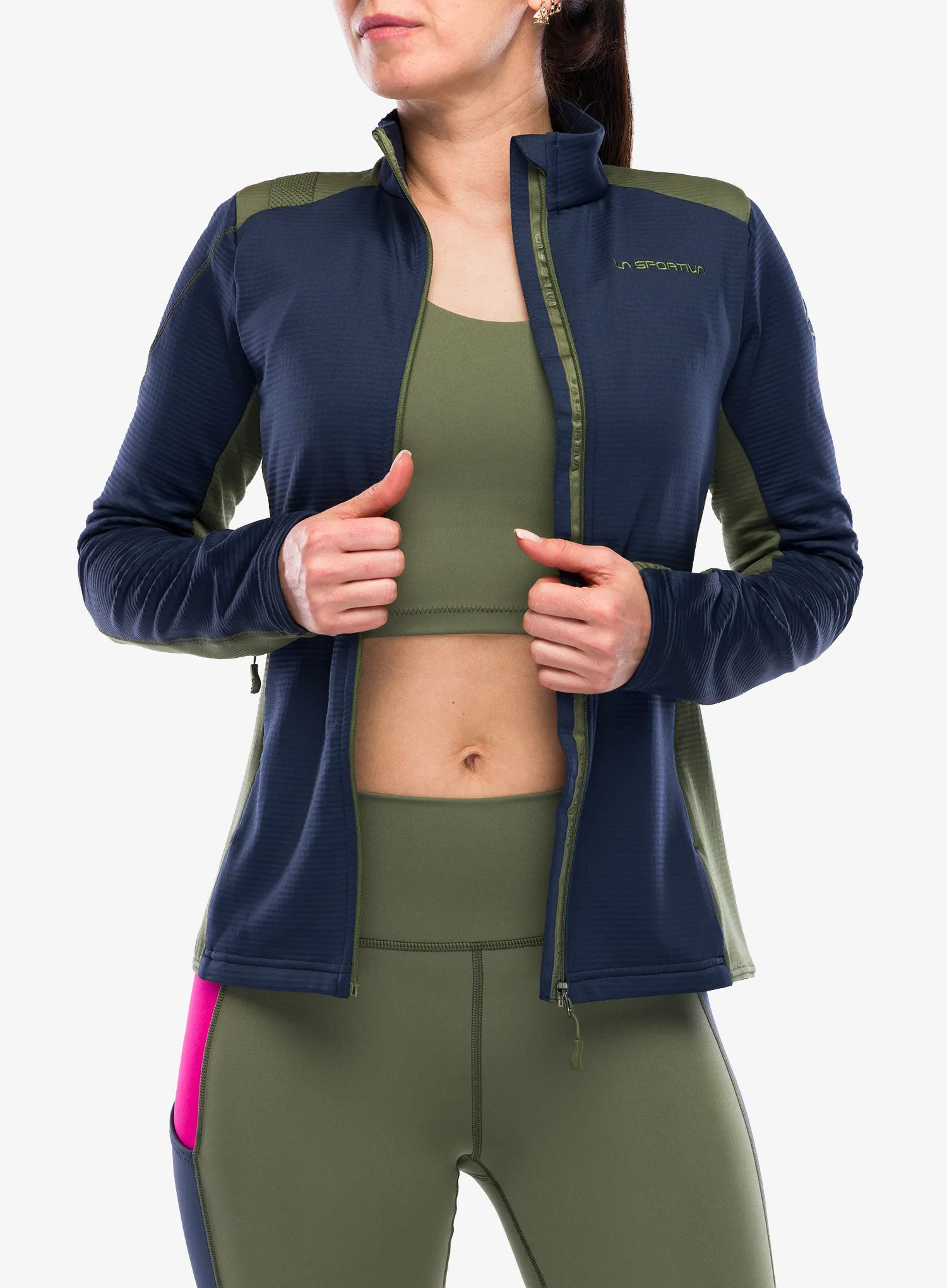 Dámská mikina La Sportiva Chill Thermal Jacket - night sky/cypress