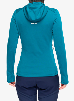 Dámská mikina Mammut Aconcagua Light ML Hooded Jacket - deep teal