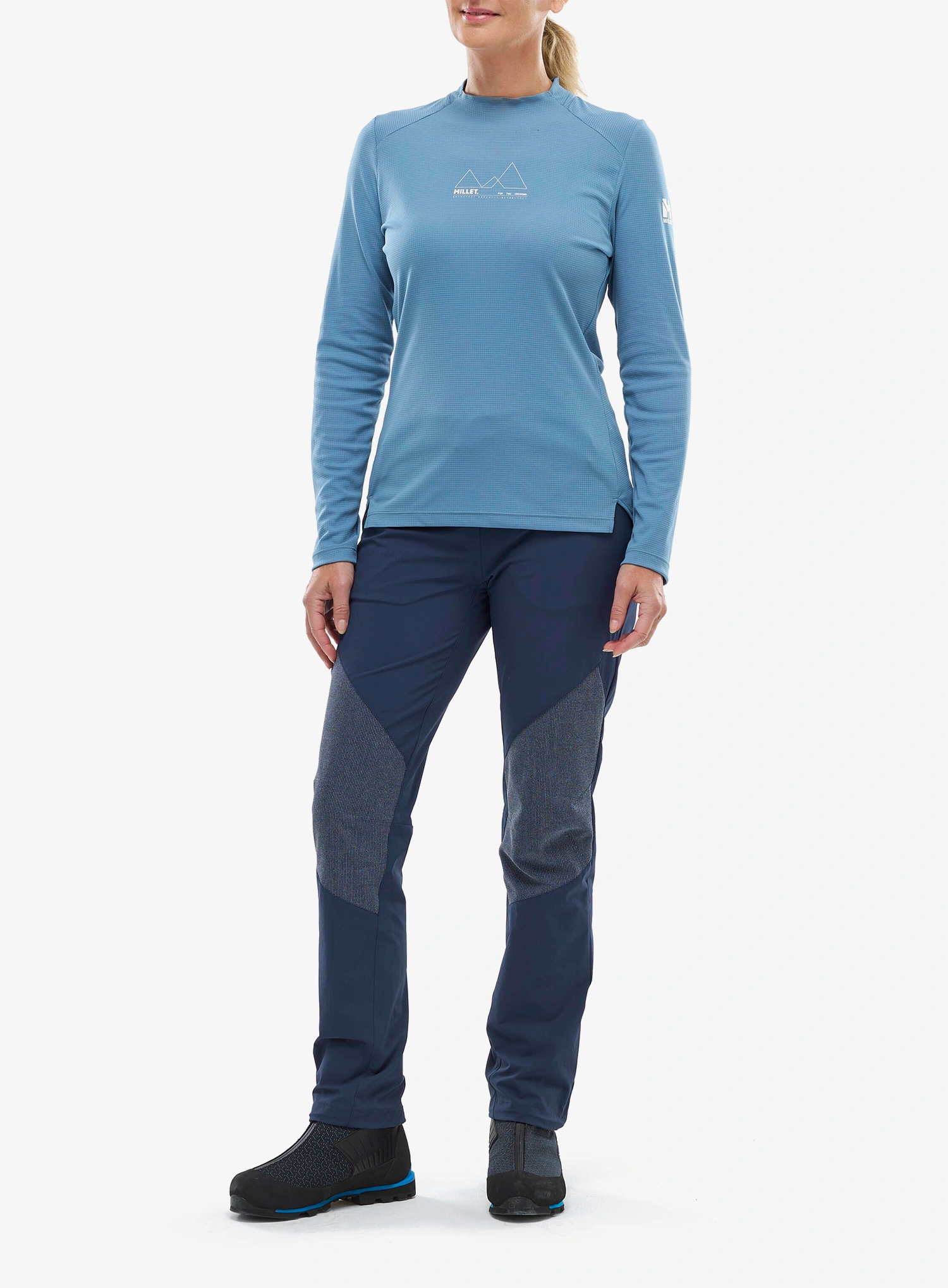 Dámská mikina Millet Kamet Ts LS - coronet blue