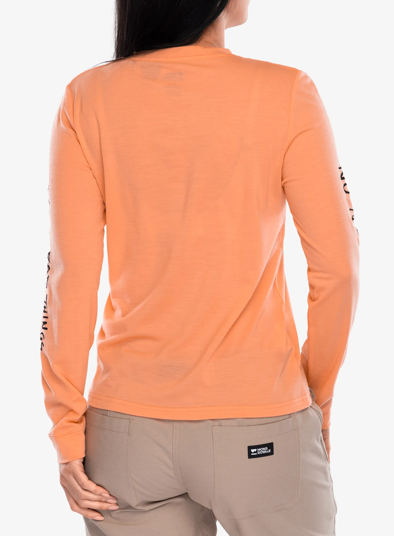 Dámská mikina Mons Royale Icon Relaxed LS - punch