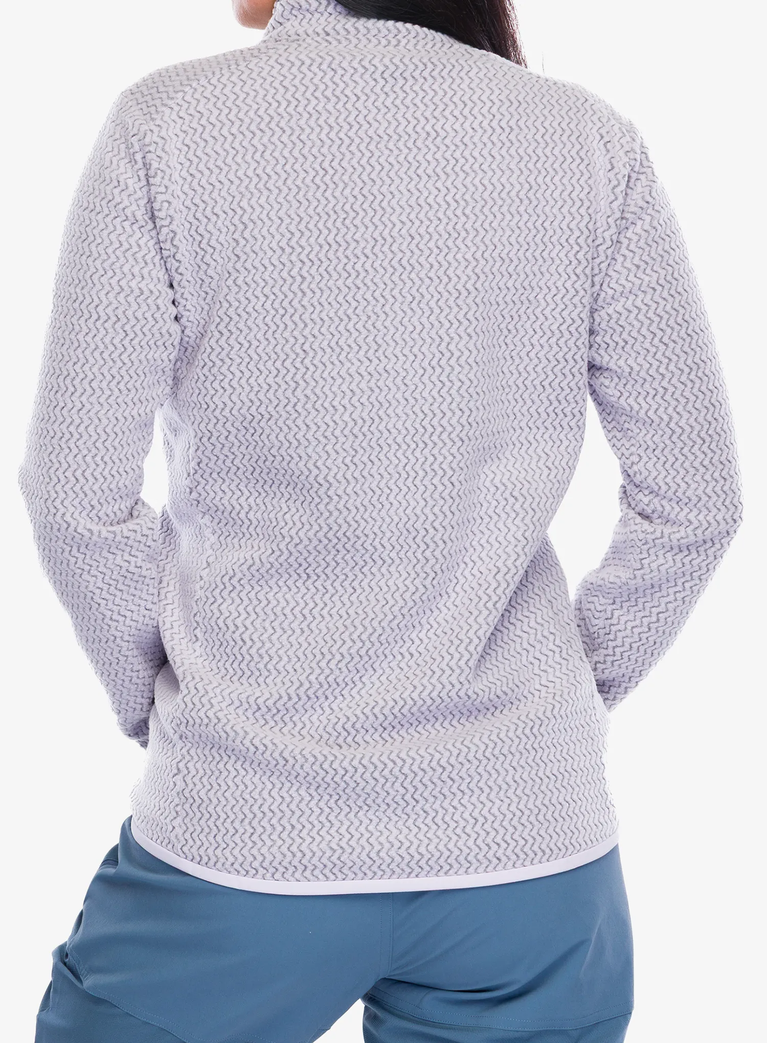Dámská mikina Patagonia R1 Air Zip Neck - foxglove purple