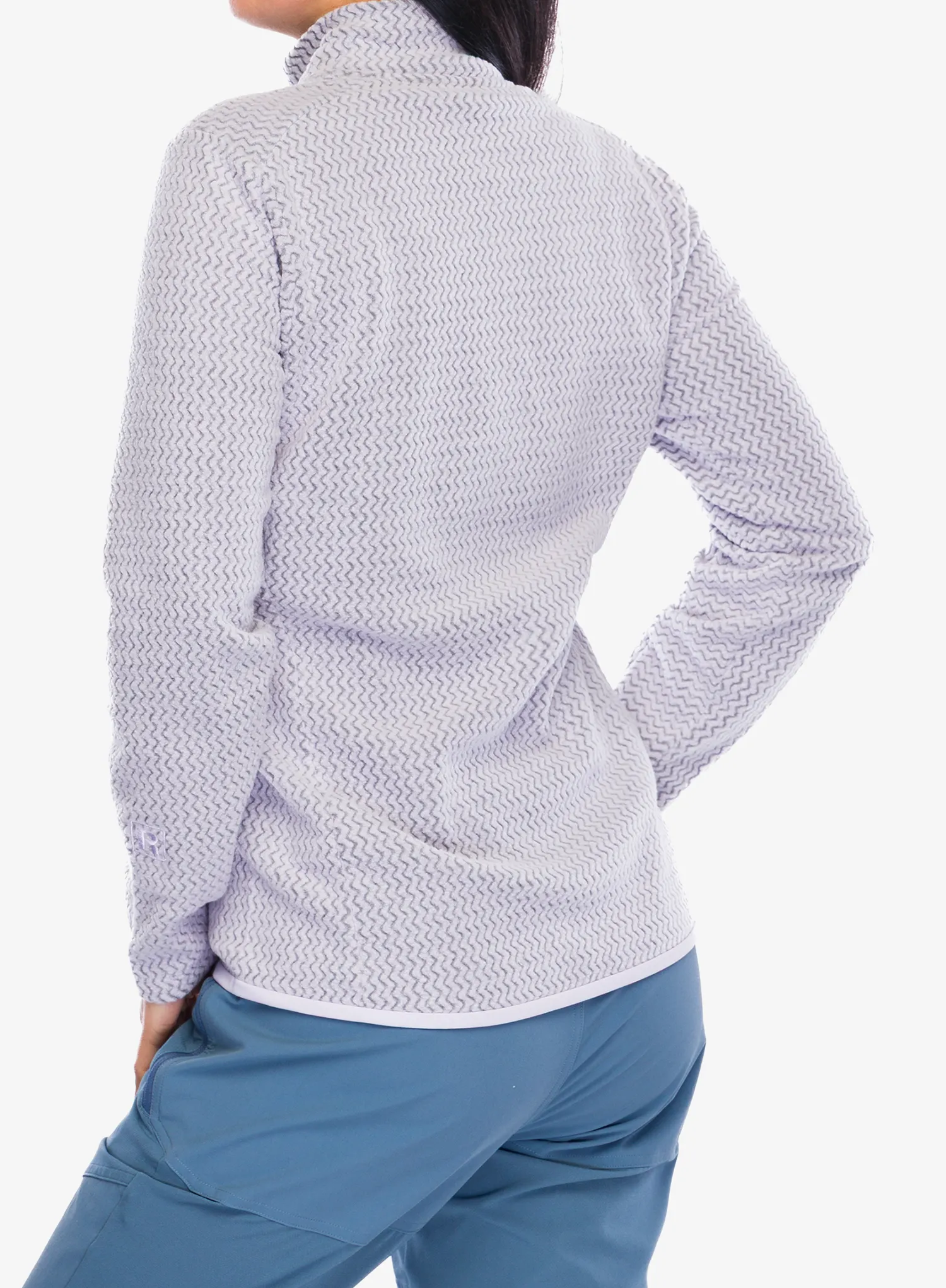 Dámská mikina Patagonia R1 Air Zip Neck - foxglove purple