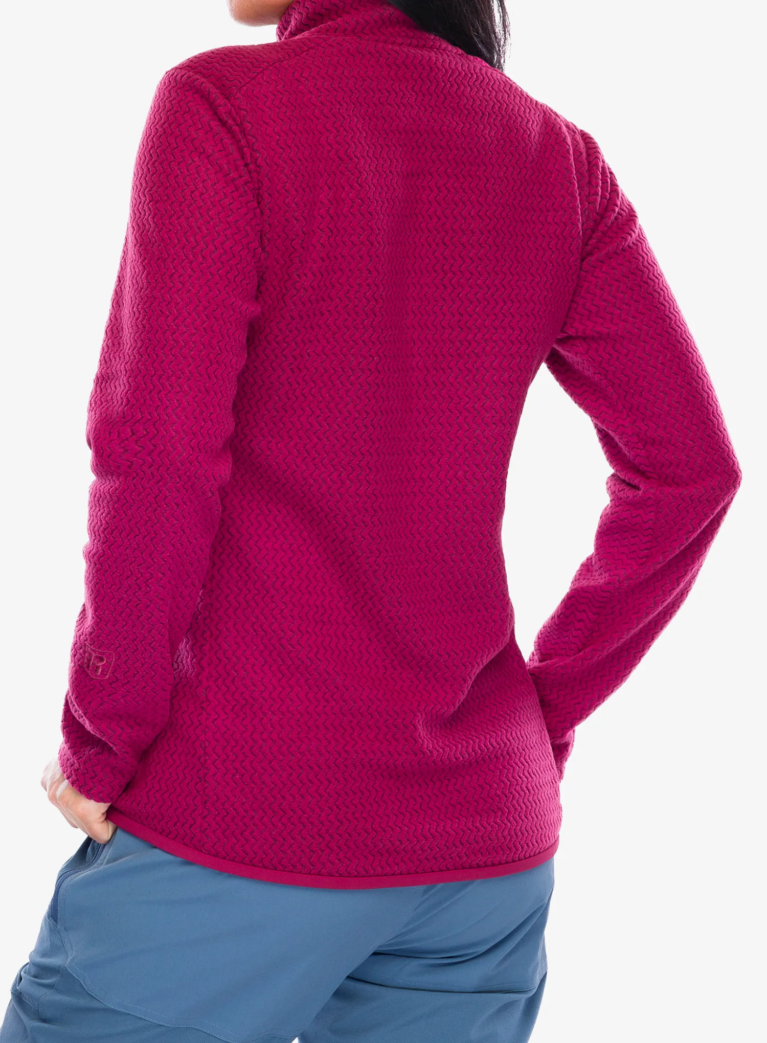 Dámská mikina Patagonia R1 Air Zip Neck - marion red