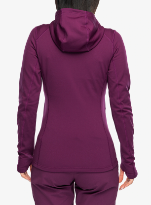 Dámská mikina Rab Superflux Hoody - mulberry