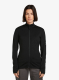Dámská rozepínací mikina Icebreaker Merino 260 Quantum IV LS Zip - black