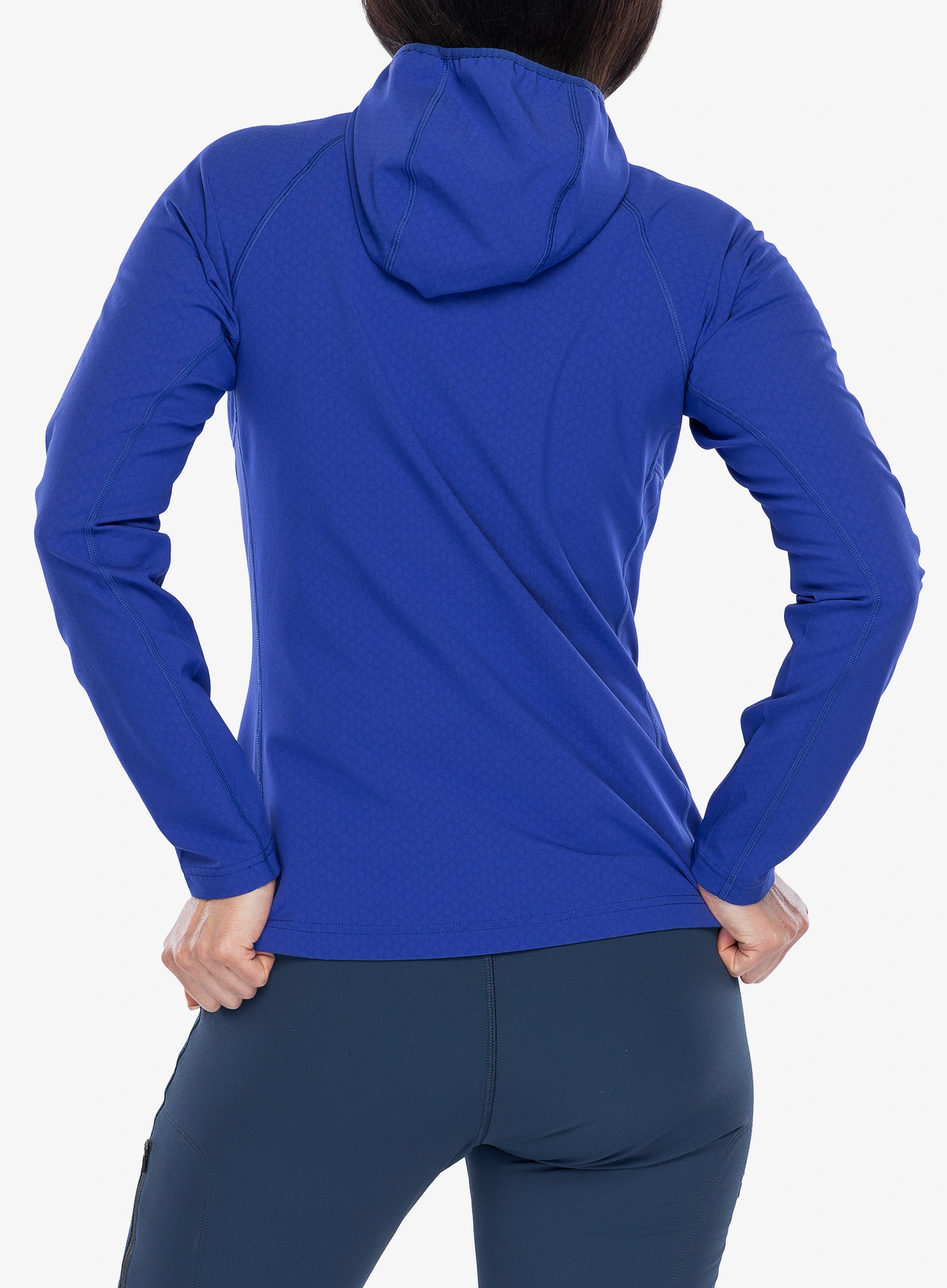 Dámská rozepínací mikina Mountain Equipment Arrow Hooded Jacket - clematis/dusk