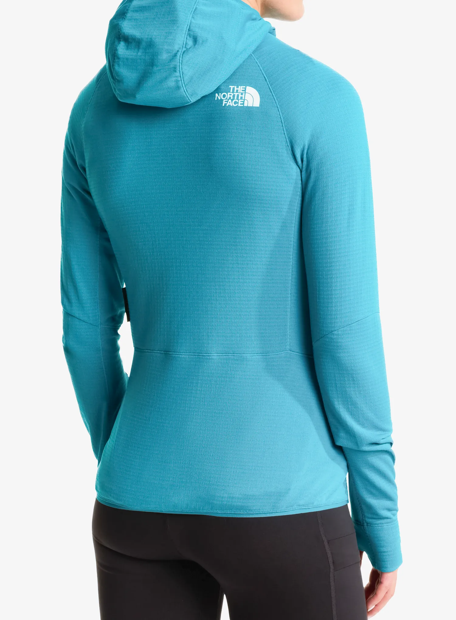Dámská rozepínací mikina The North Face Bolt Polartec Hoodie - deep teal